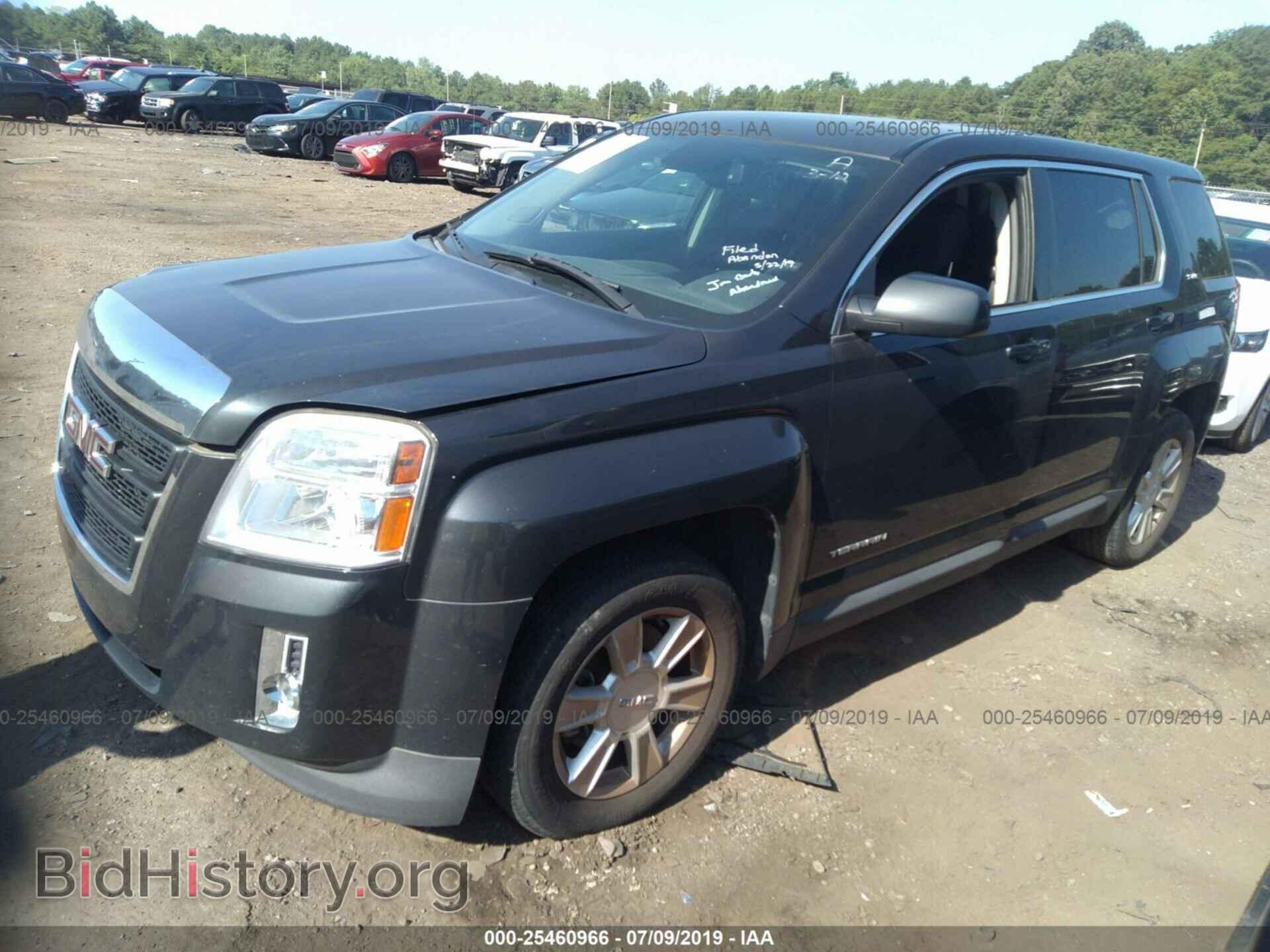 2013 GMC TERRAIN - VIN: 2GKALMEK7D6341443 - Фото 2