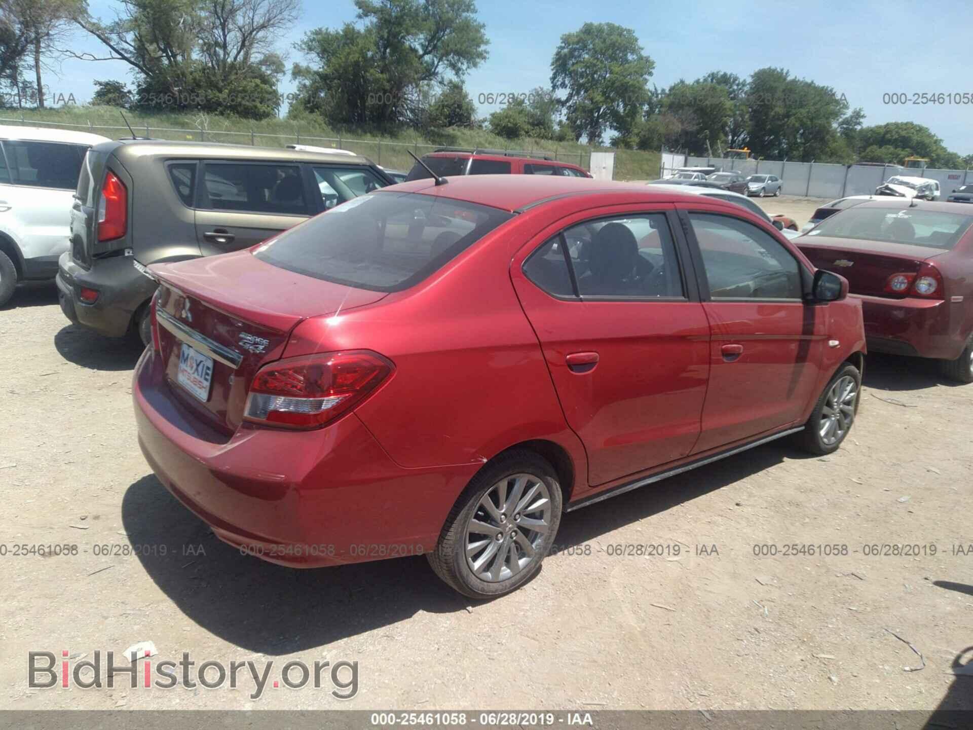 2019 MITSUBISHI MIRAGE - VIN: ML32F3FJ3KHF09129 - Фото 4