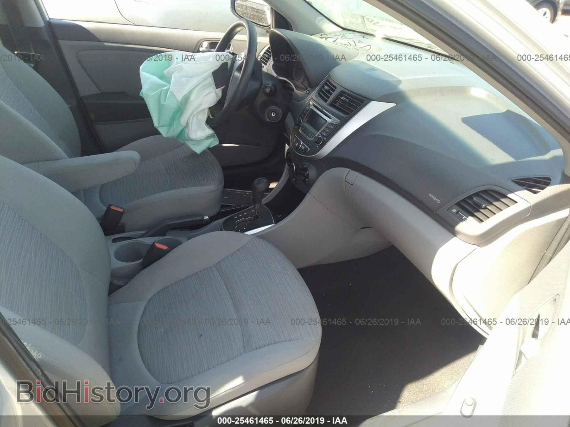 2015 HYUNDAI ACCENT - VIN: KMHCT4AE3FU911782 - Фото 5