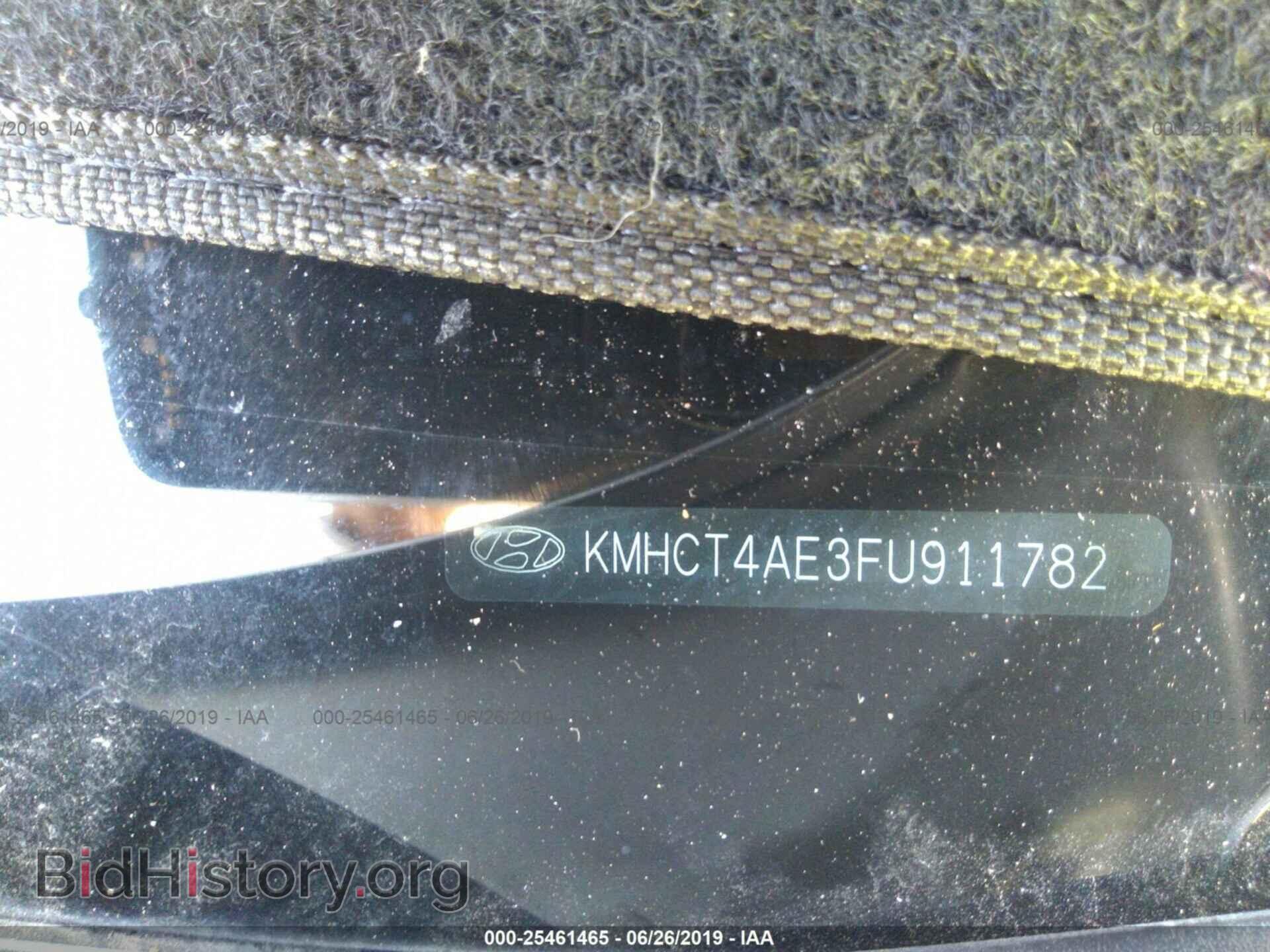 2015 HYUNDAI ACCENT - VIN: KMHCT4AE3FU911782 - Фото 9