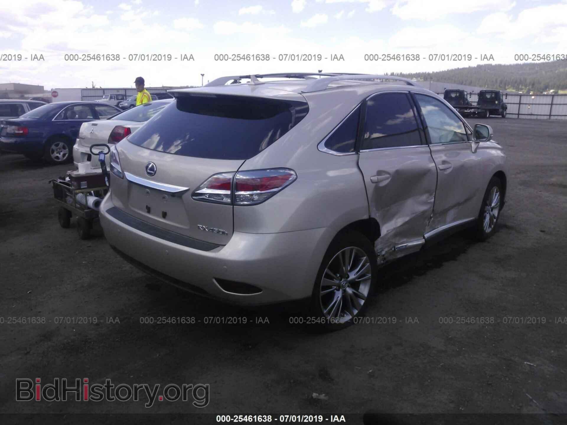 2013 LEXUS RX - VIN: JTJBC1BA1D2051977 - Фото 4