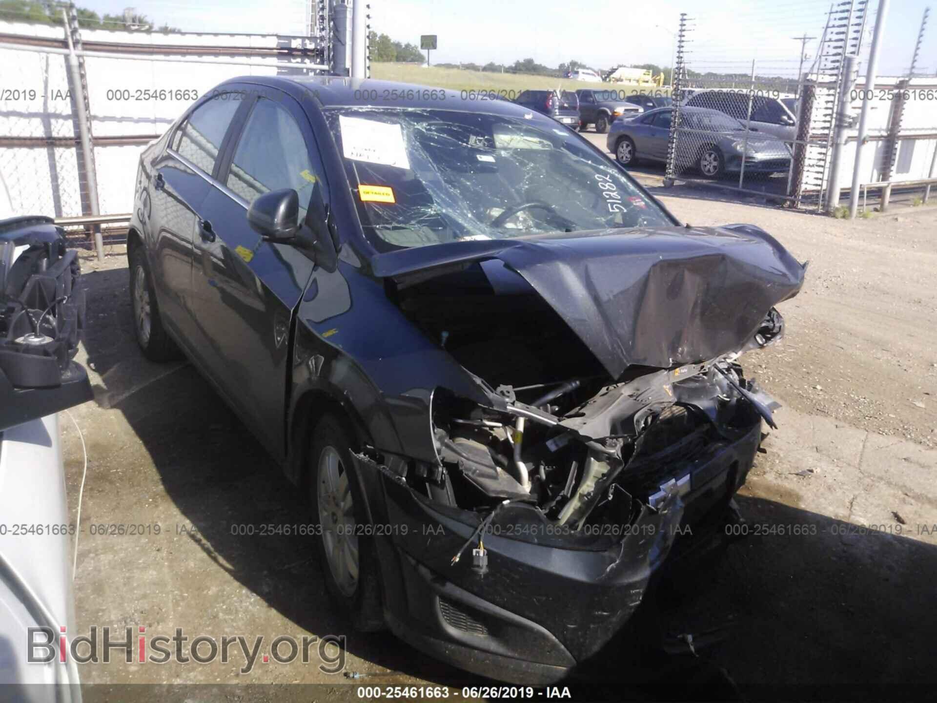 Фотография 1G1JC5SH6G4161282 - CHEVROLET SONIC 2016