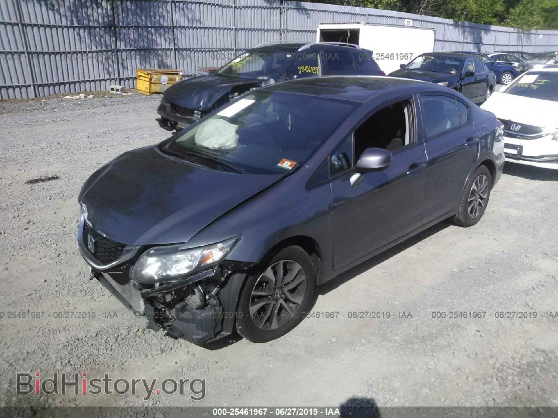 2013 HONDA CIVIC - VIN: 19XFB2F80DE200516 - Фото 2