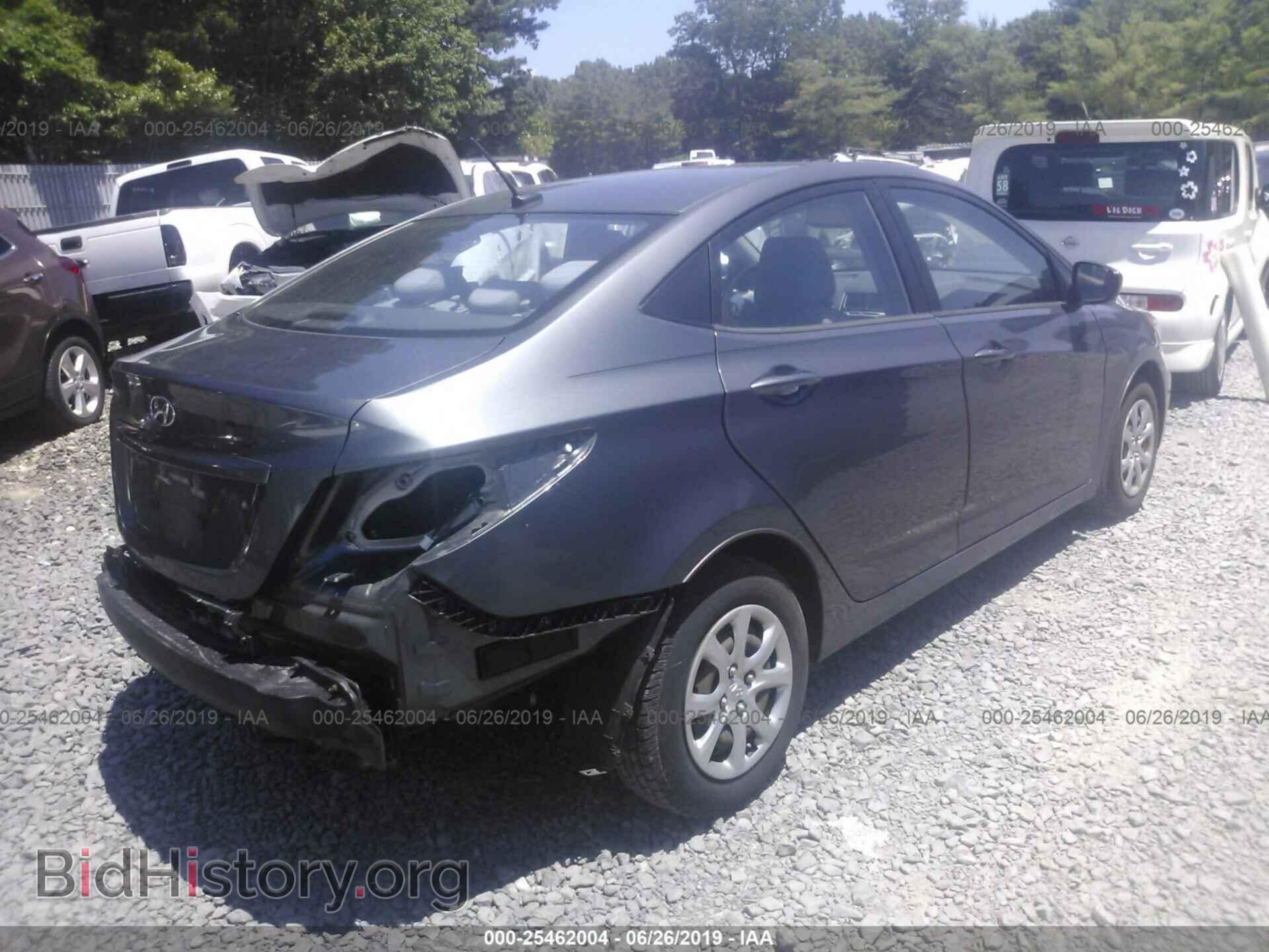 2013 HYUNDAI ACCENT - VIN: KMHCT4AE0DU415545 - Фото 4