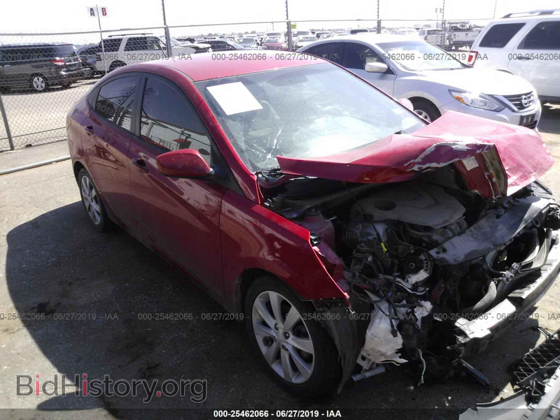 Фотография KMHCU4AE9DU581382 - HYUNDAI ACCENT 2013