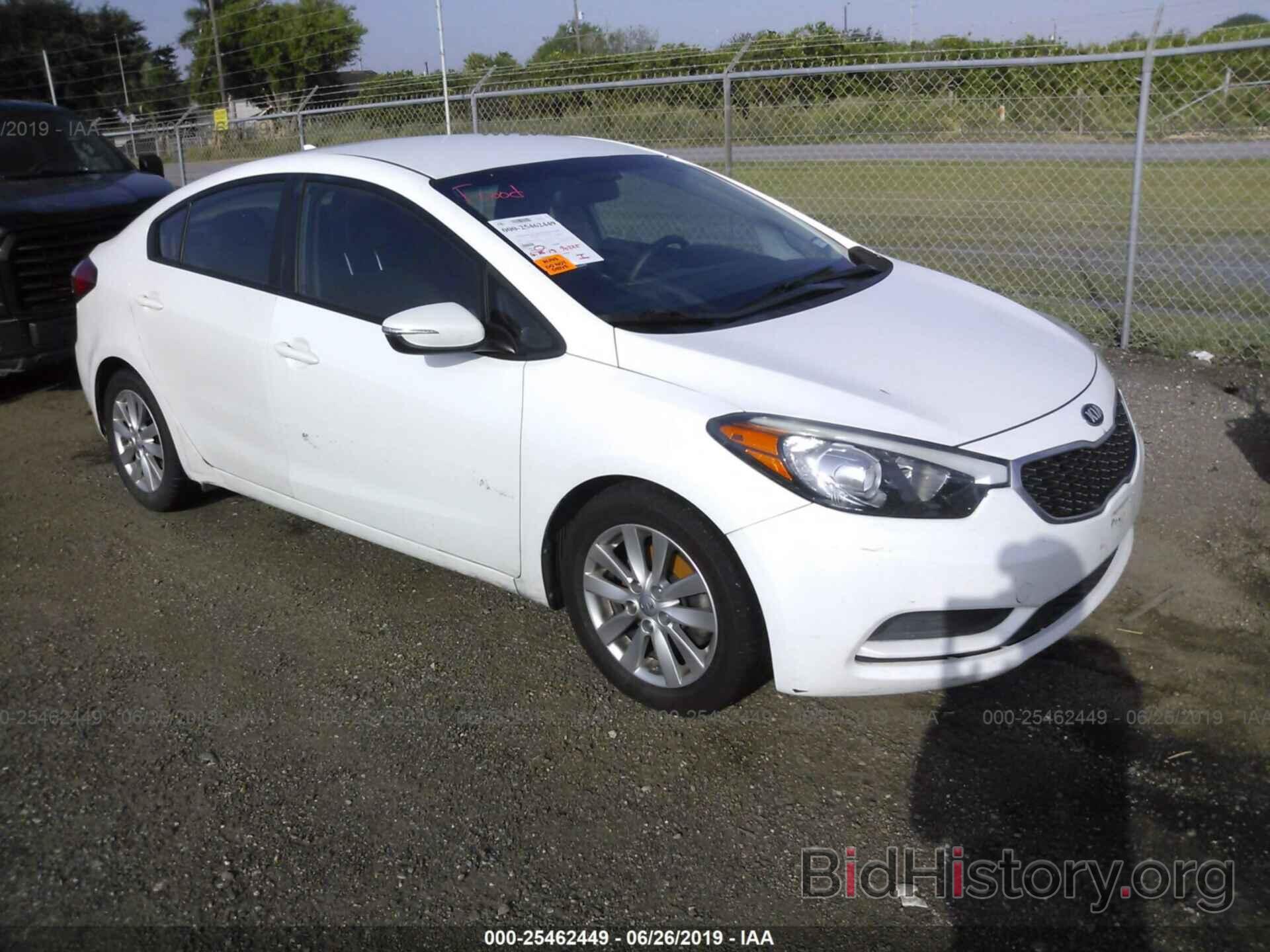 Photo KNAFX4A62F5345166 - KIA FORTE 2015