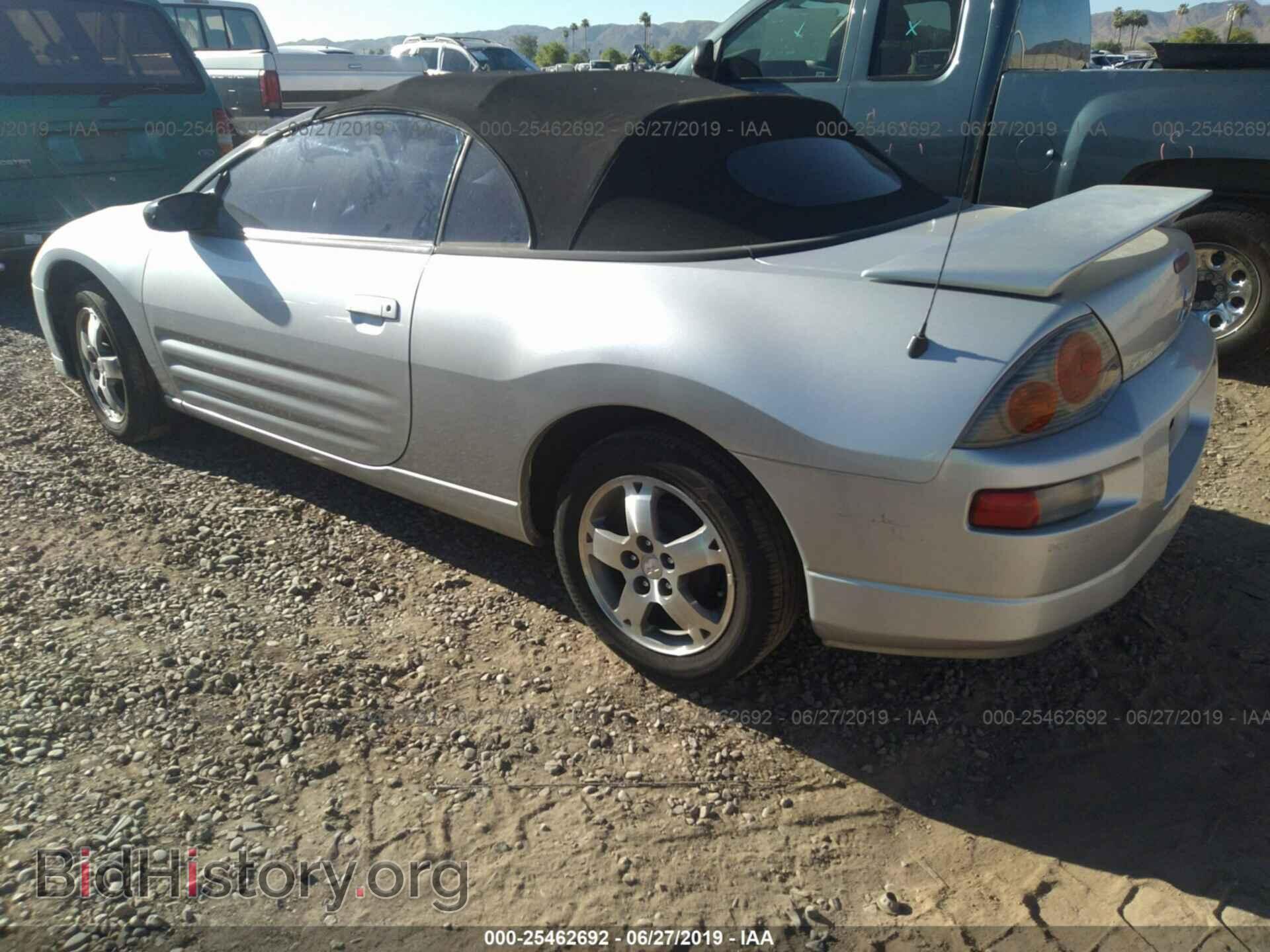2003 MITSUBISHI ECLIPSE - VIN: 4A3AE45G93E013496 - Фото 3