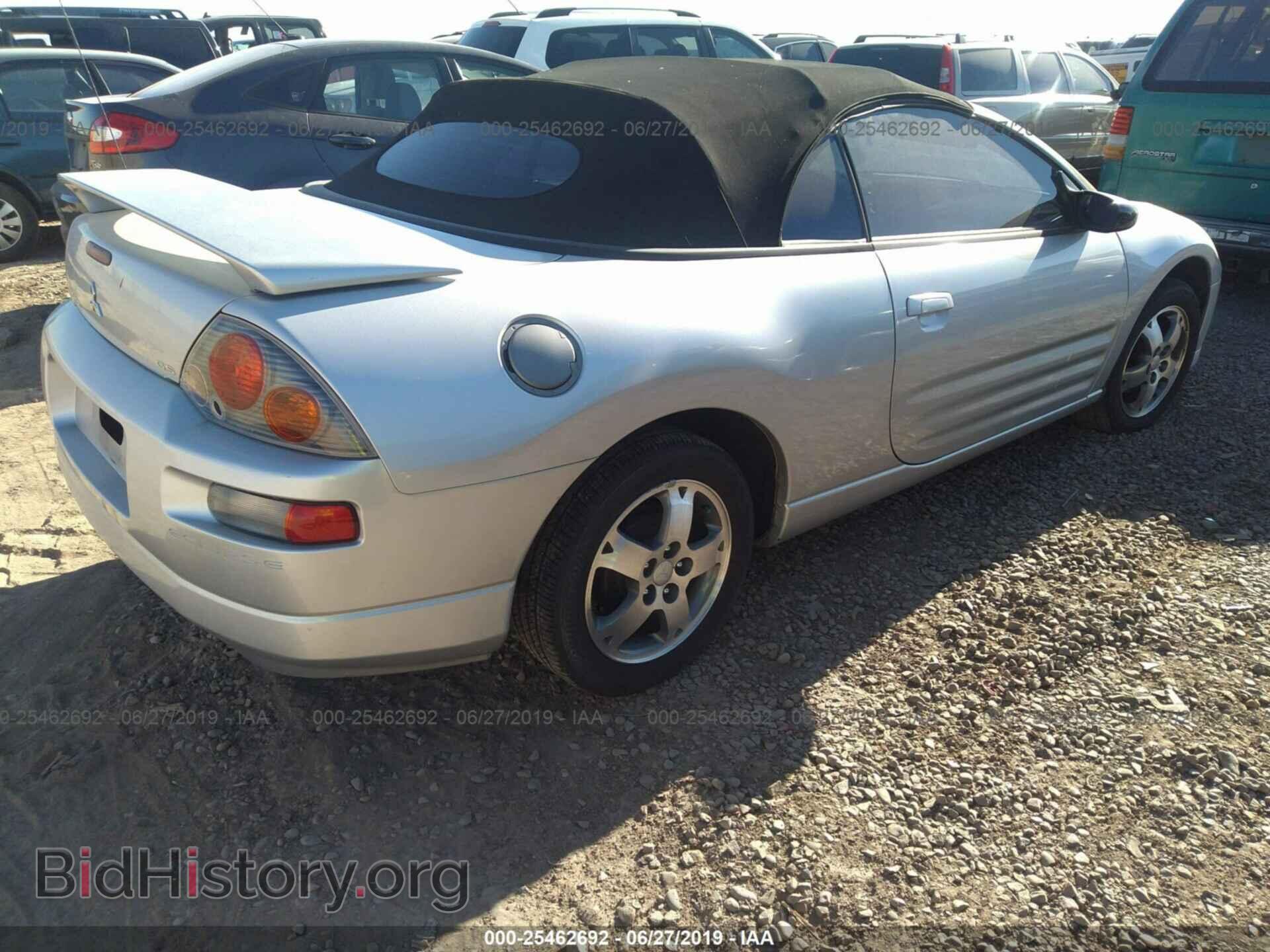 2003 MITSUBISHI ECLIPSE - VIN: 4A3AE45G93E013496 - Фото 4
