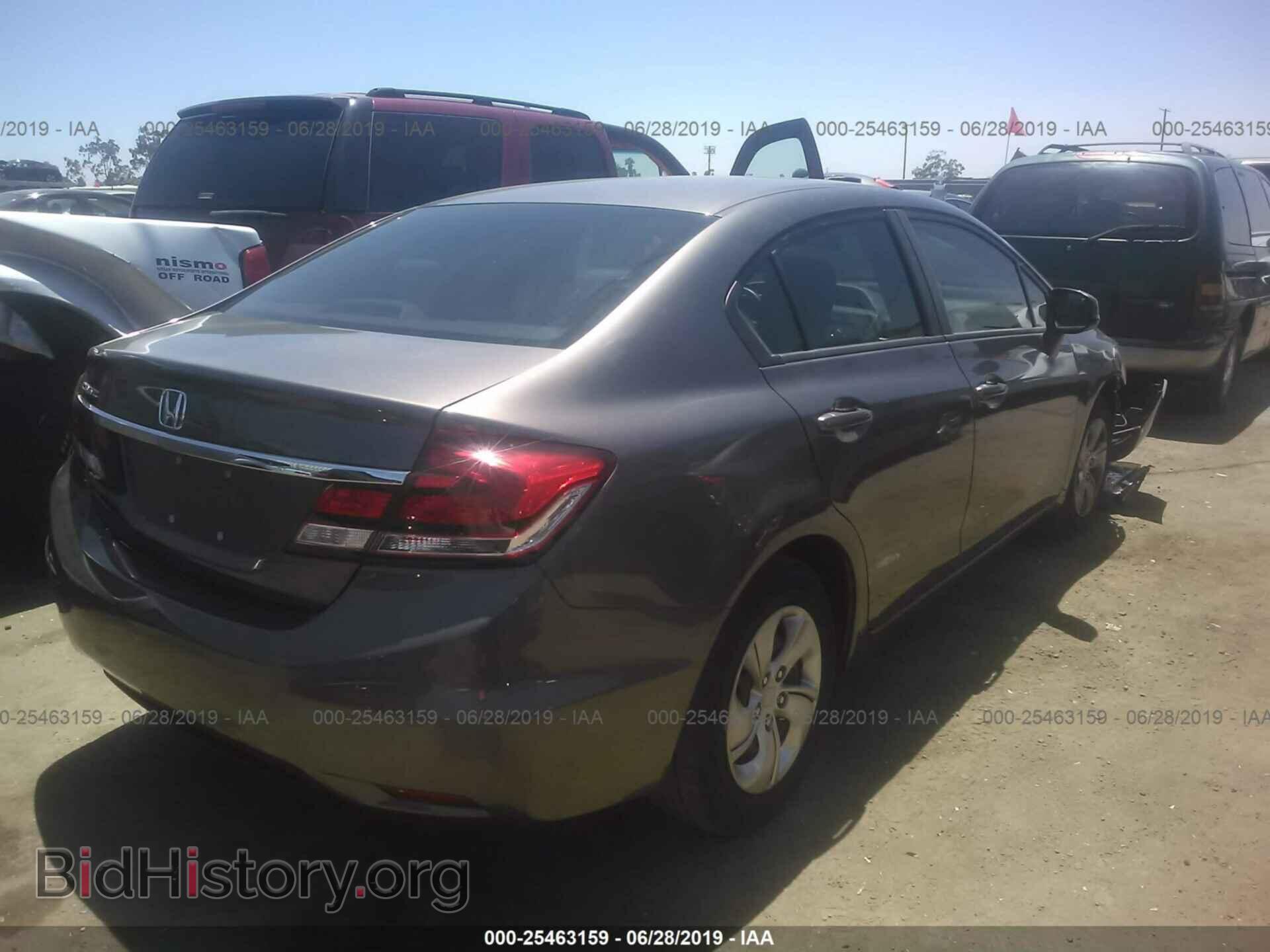 2013 HONDA CIVIC - VIN: 19XFB2F52DE209112 - Фото 4