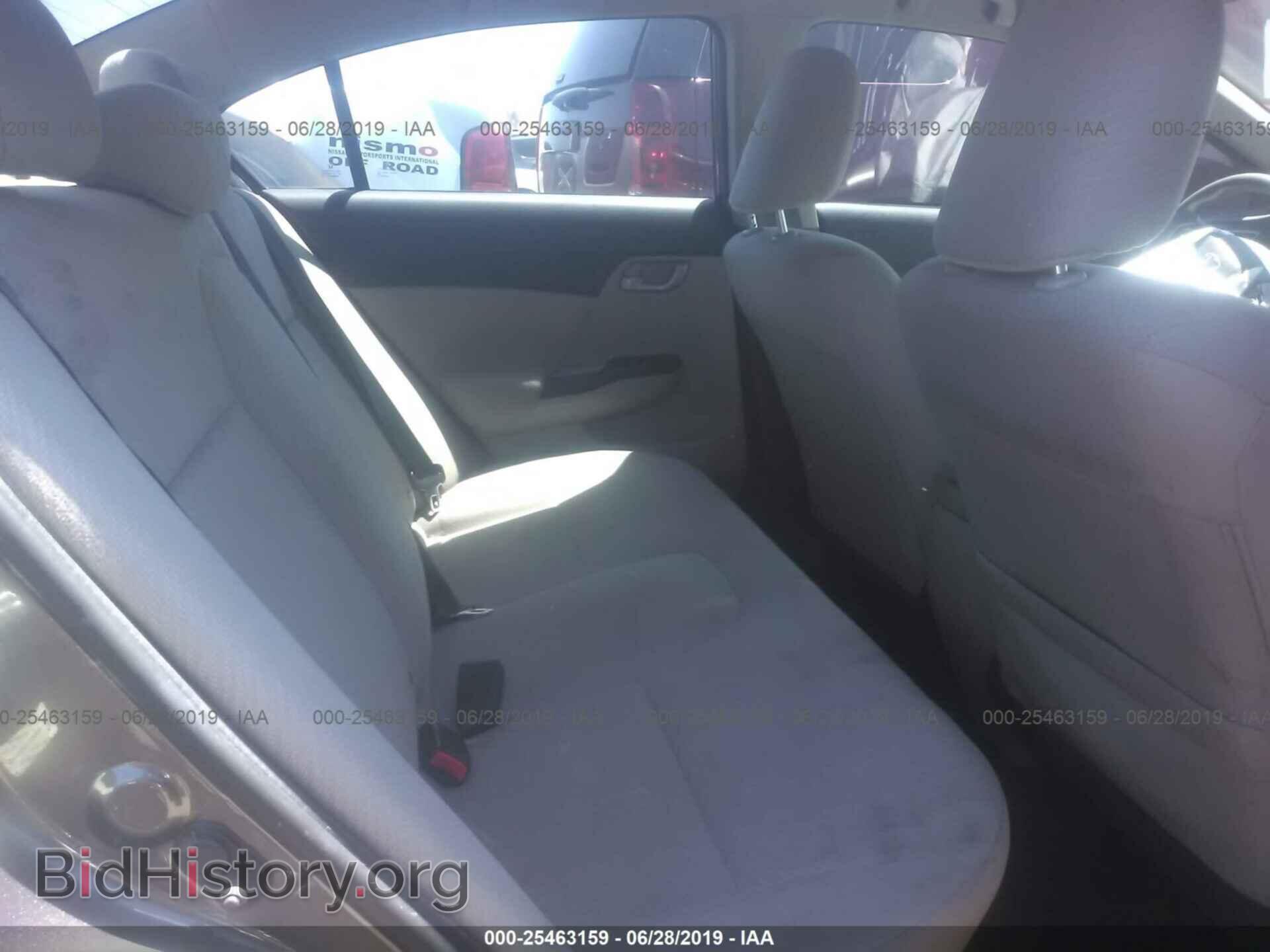 2013 HONDA CIVIC - VIN: 19XFB2F52DE209112 - Фото 8