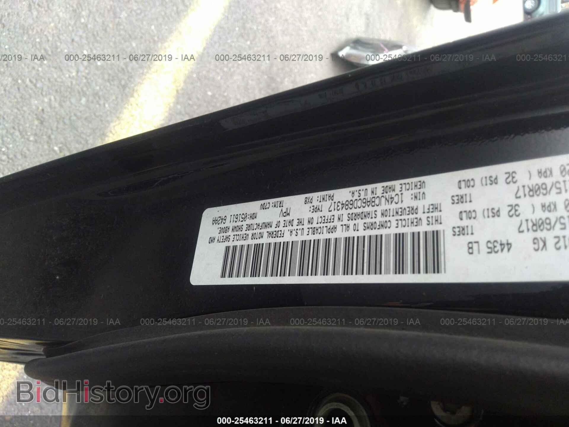 2012 JEEP COMPASS - VIN: 1C4NJCBA6CD684317 - Фото 9