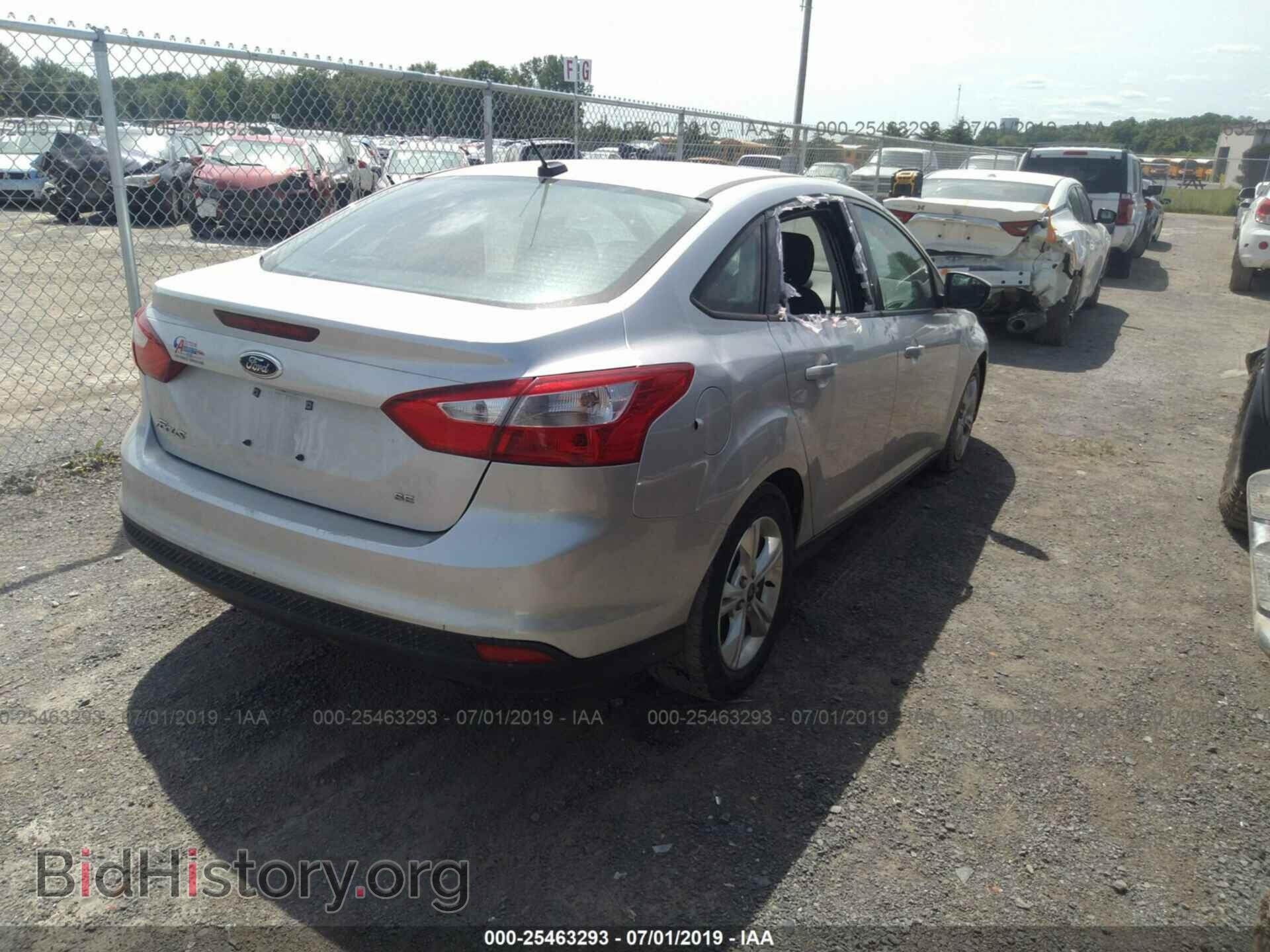 2014 FORD FOCUS - VIN: 1FADP3F20EL257419 - Фото 4
