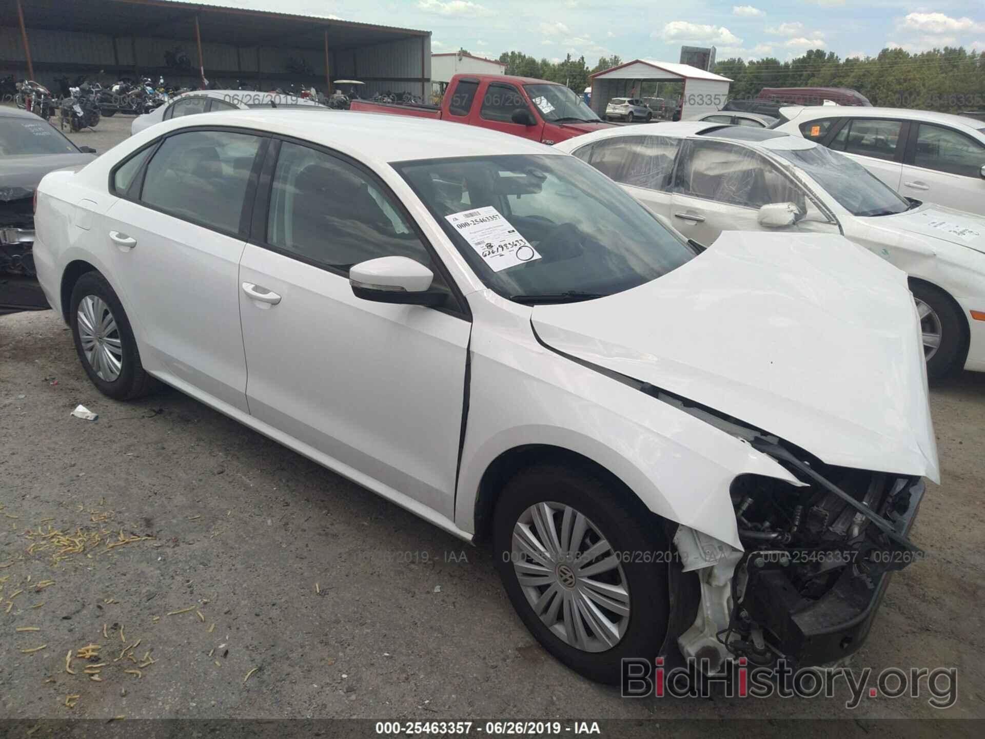 Photo 1VWAS7A34EC106938 - VOLKSWAGEN PASSAT 2014