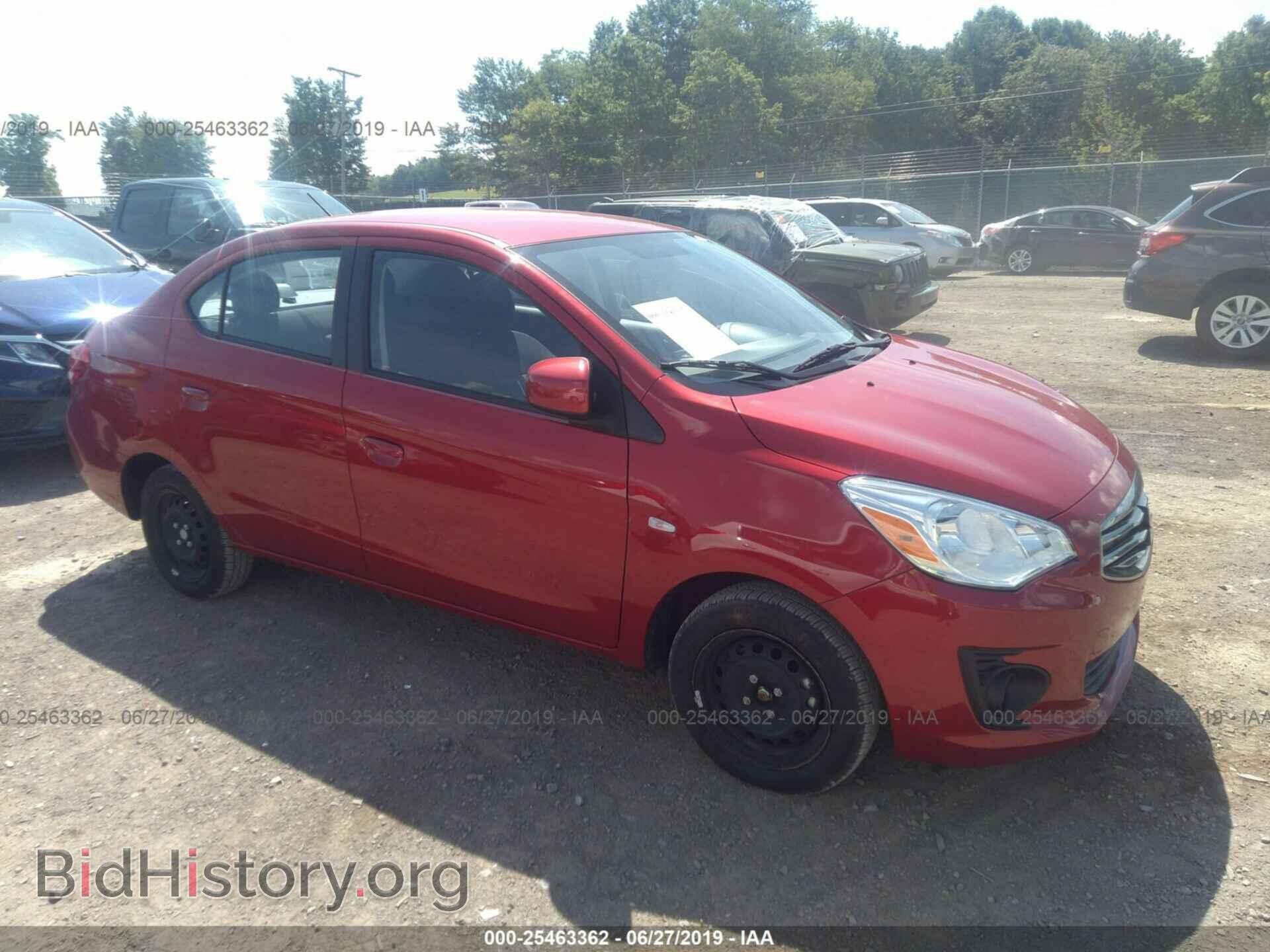 Photo ML32F3FJ2JHF01442 - MITSUBISHI MIRAGE 2018