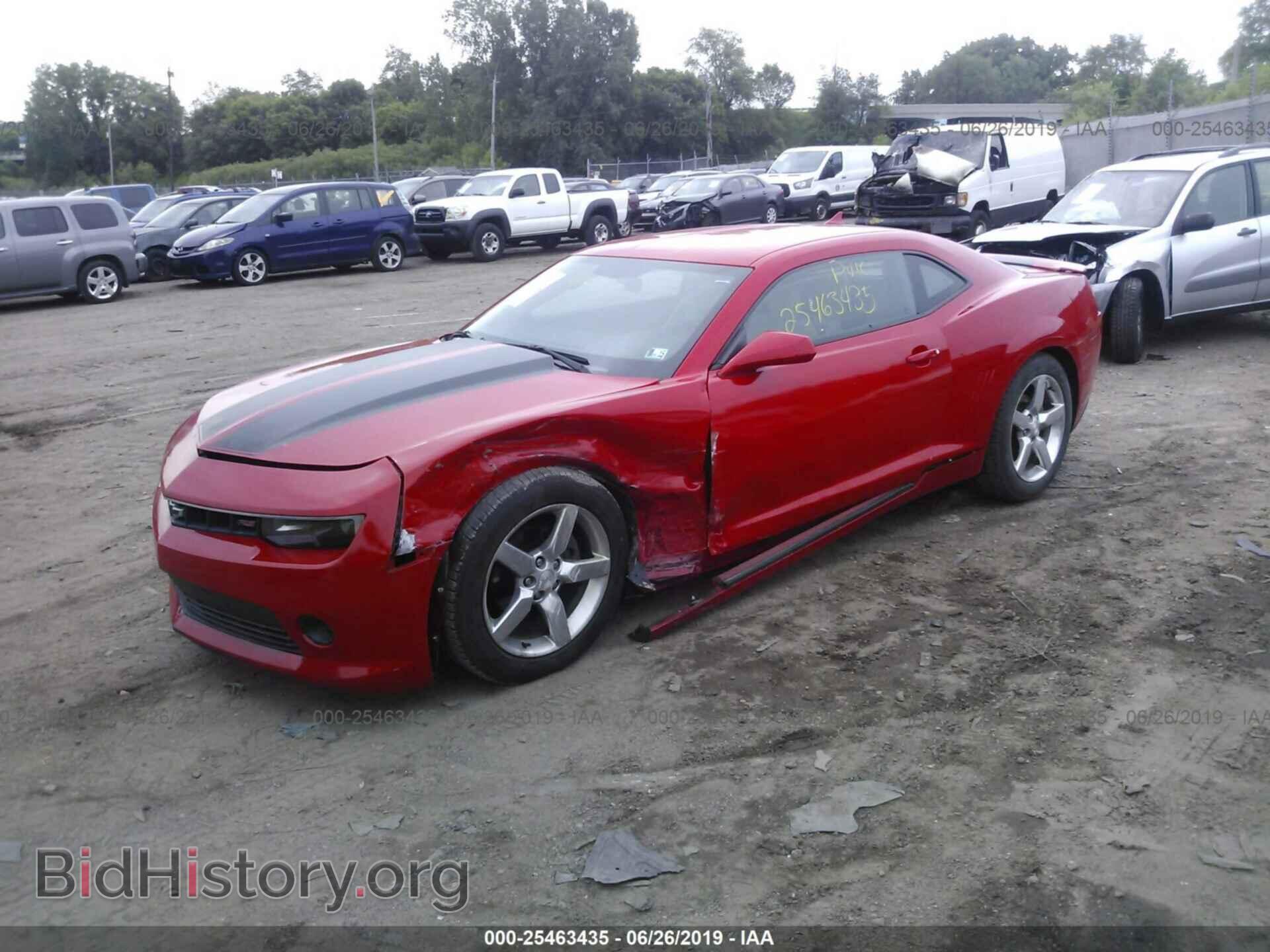 2014 CHEVROLET CAMARO - VIN: 2G1FB1E36E9318384 - Фото 2