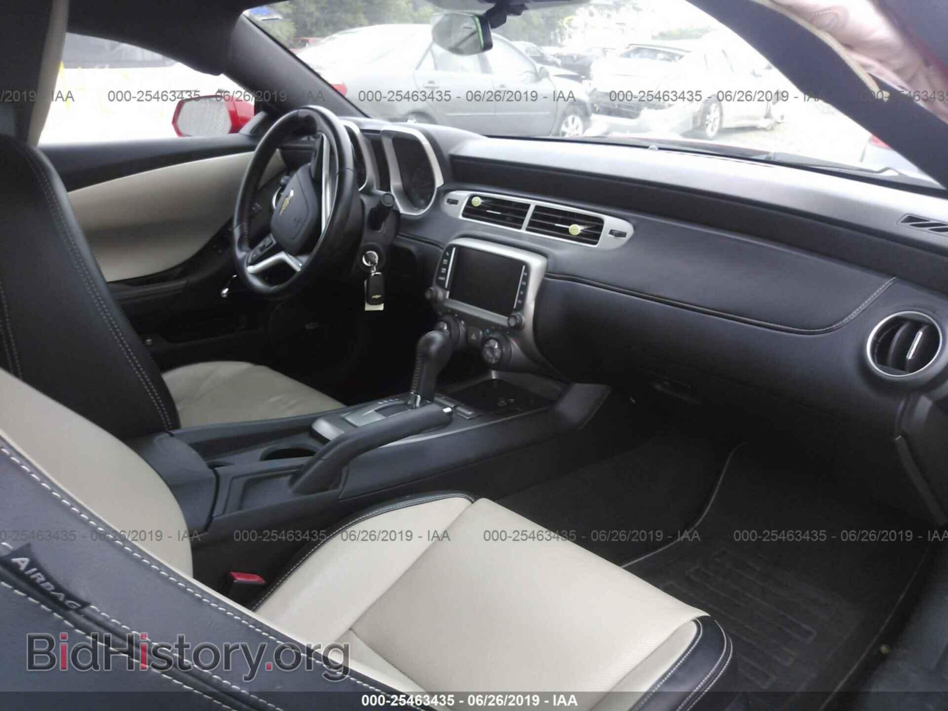 2014 CHEVROLET CAMARO - VIN: 2G1FB1E36E9318384 - Фото 5