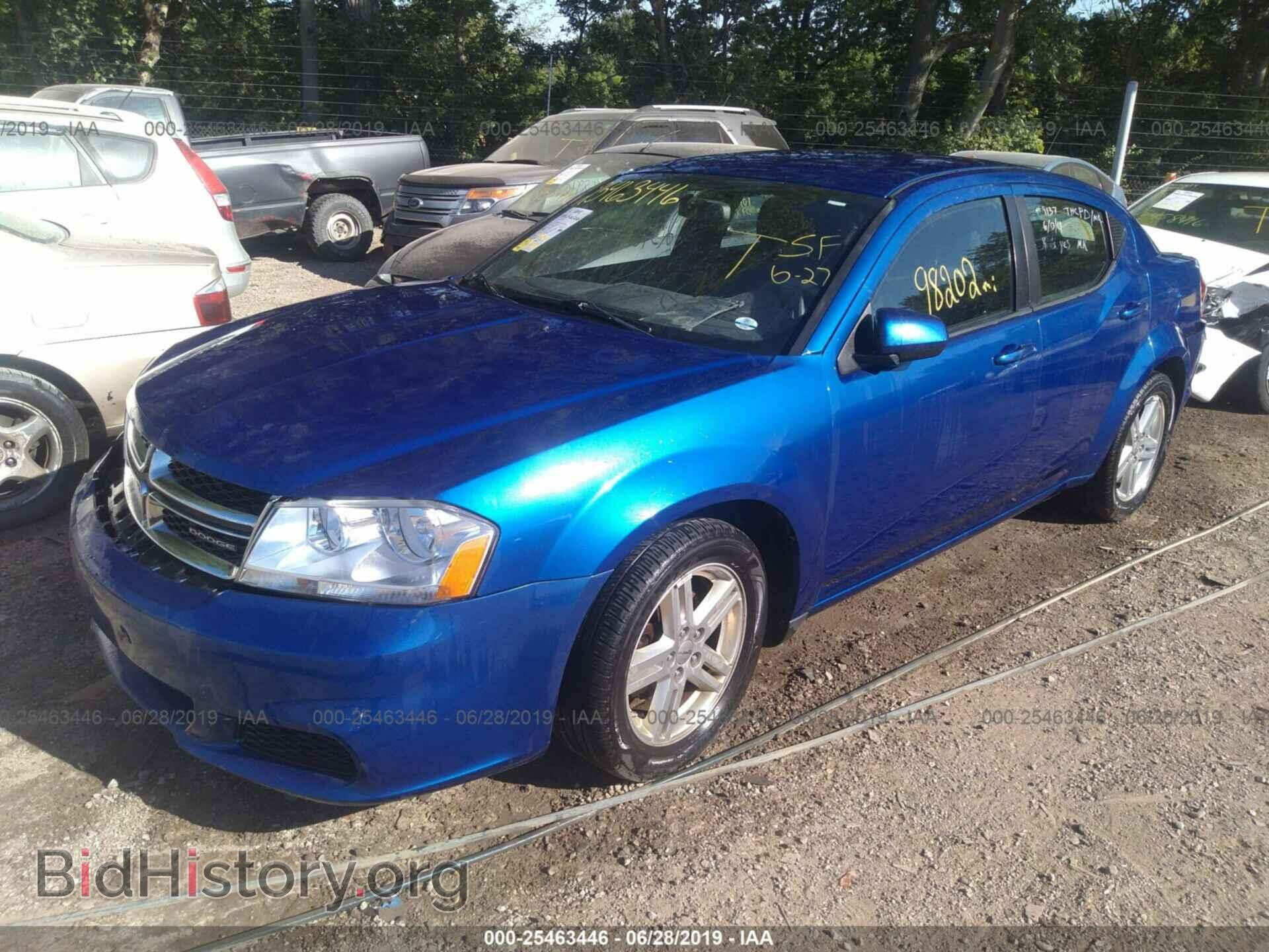 2012 DODGE AVENGER - VIN: 1C3CDZCB4CN151650 - Фото 2