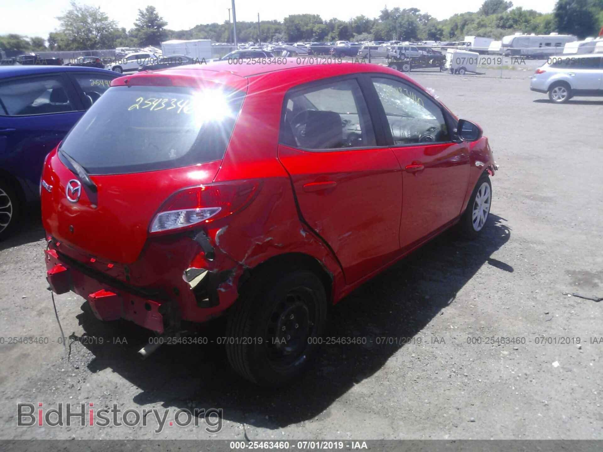 2013 MAZDA MAZDA2 - VIN: JM1DE1KY5D0165611 - Фото 4