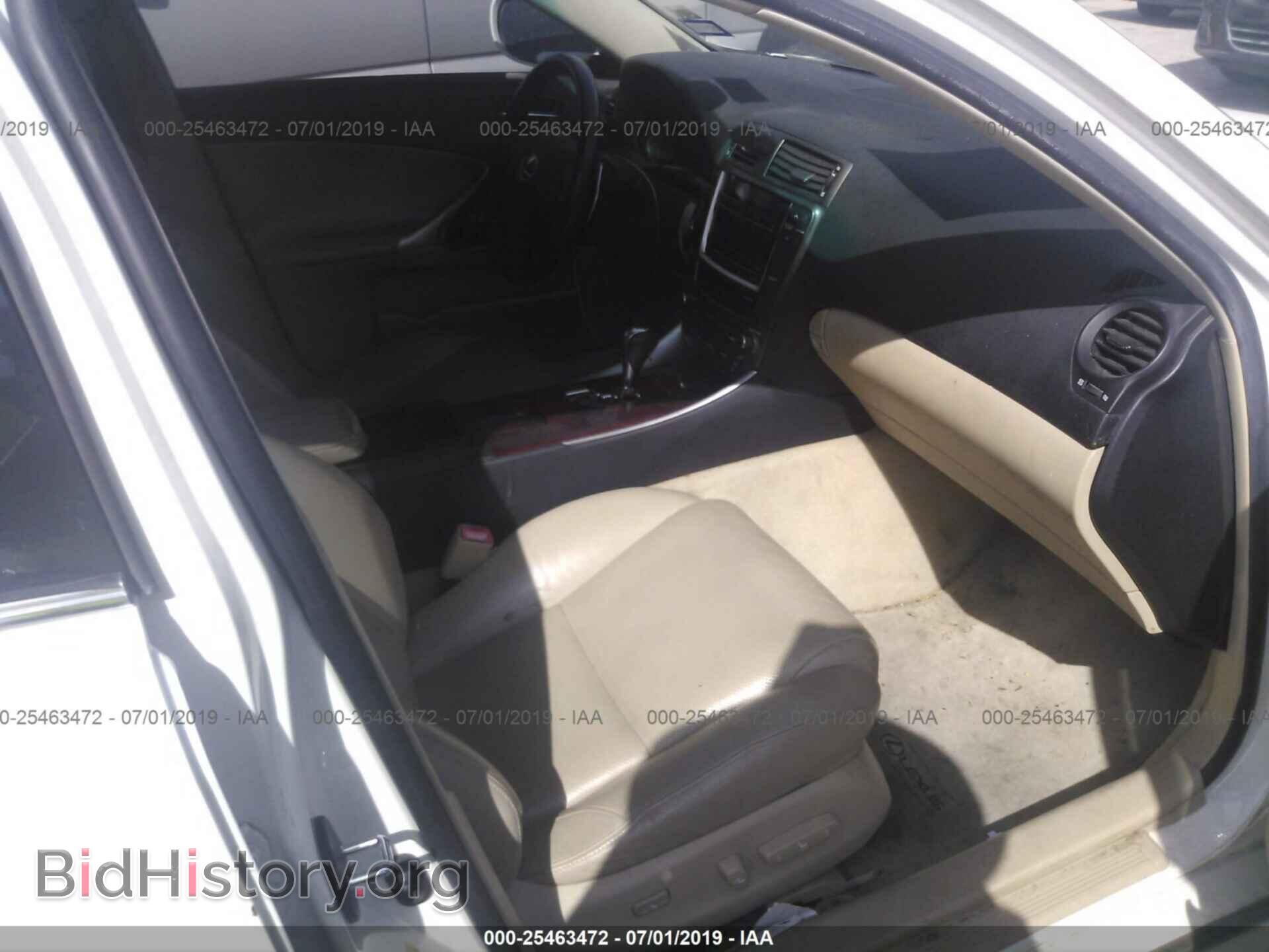 2006 LEXUS IS - VIN: JTHBK262265015228 - Фото 5