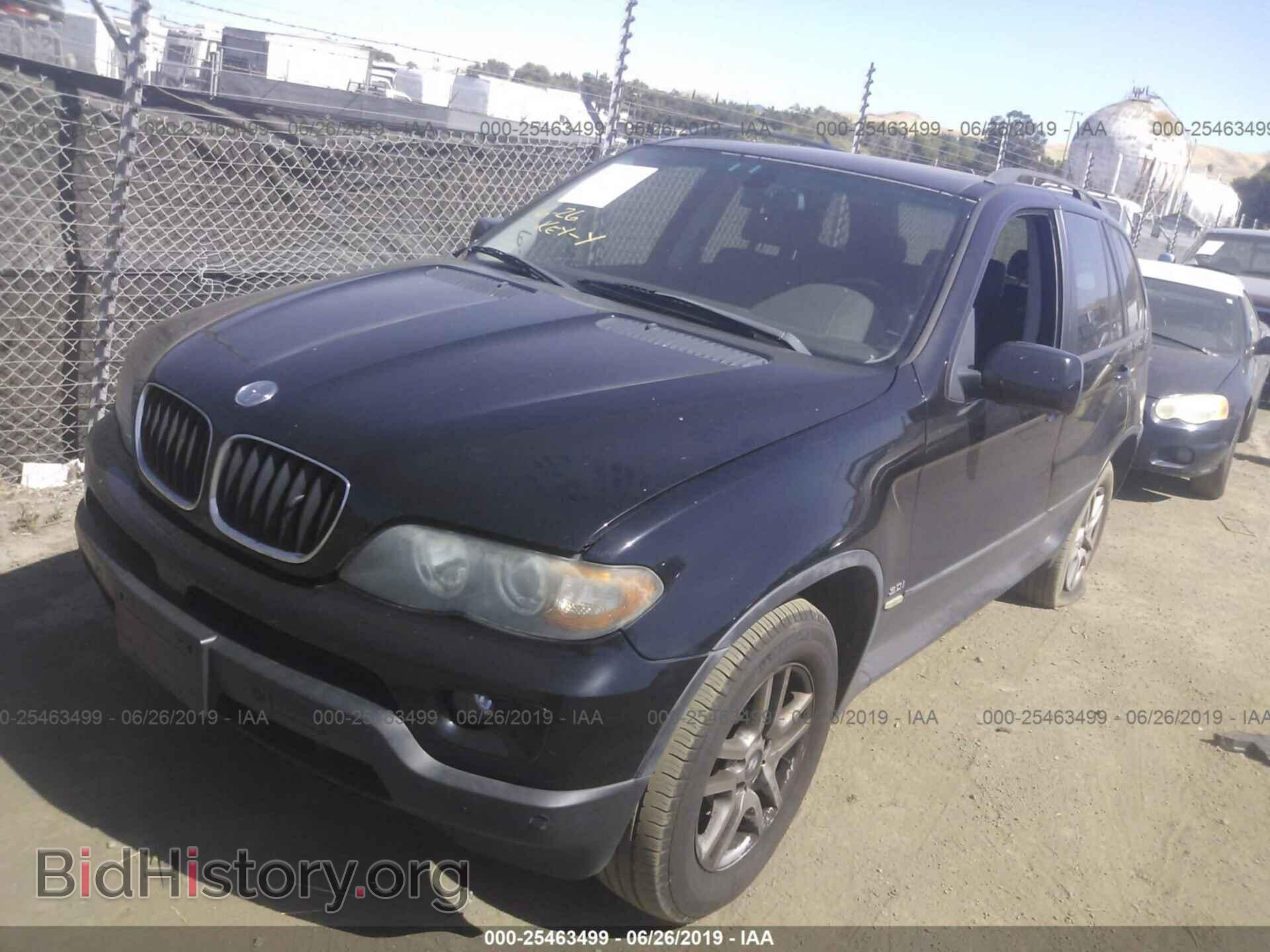 2005 BMW X5 - VIN: 5UXFA13505LY08700 - Фото 2