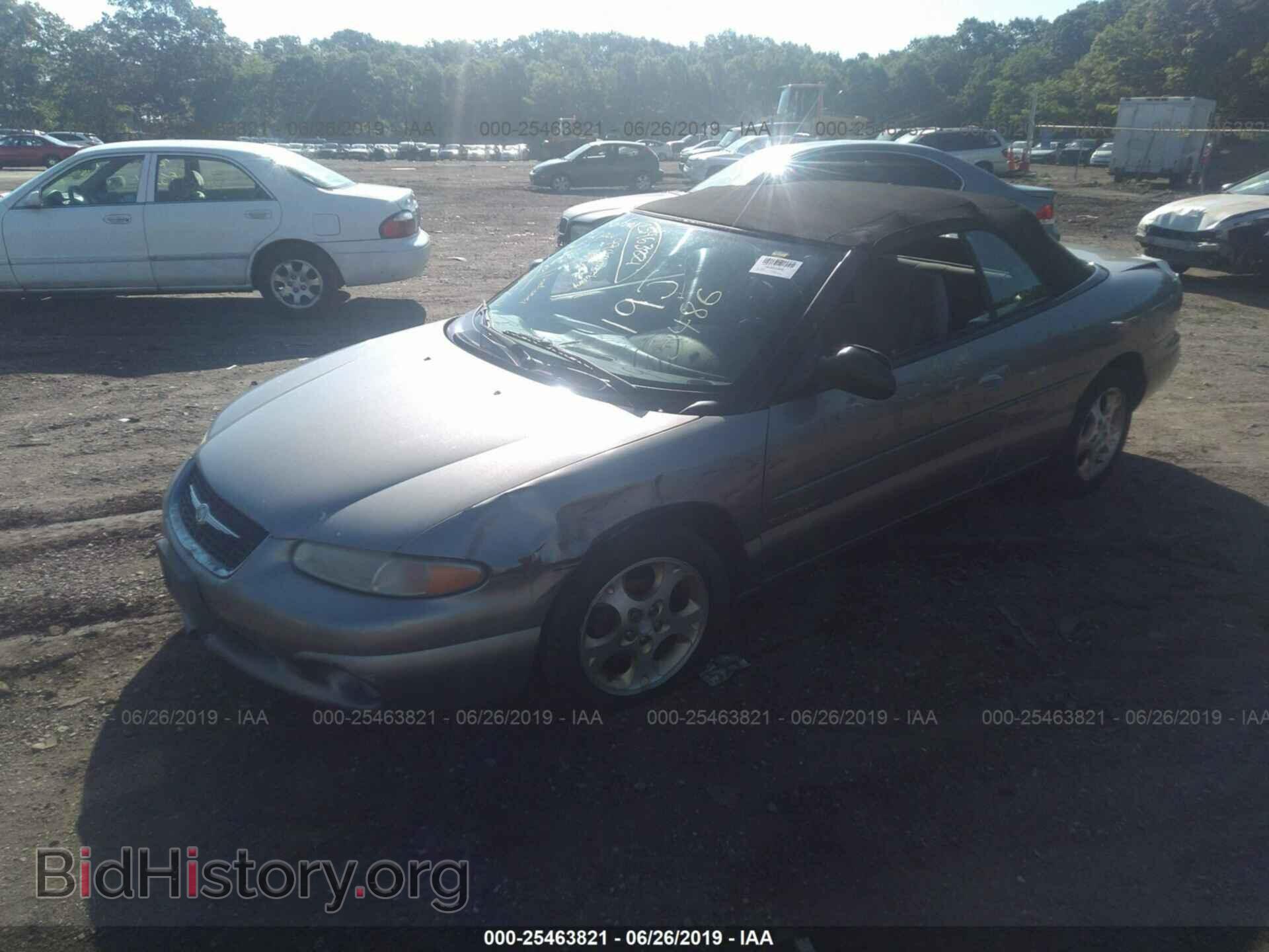 1999 CHRYSLER SEBRING - VIN: 3C3EL55H3XT583089 - Фото 2