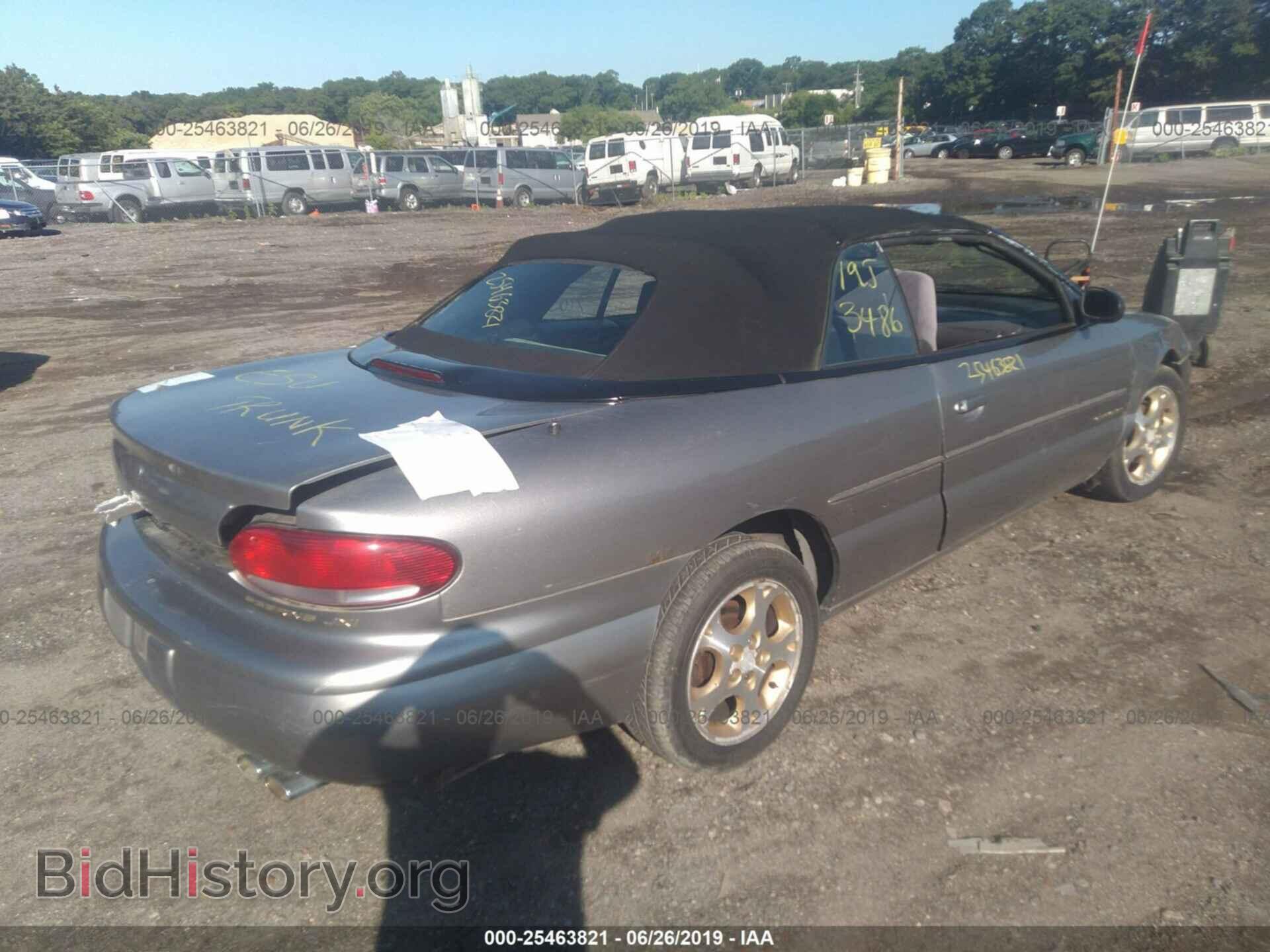 1999 CHRYSLER SEBRING - VIN: 3C3EL55H3XT583089 - Фото 4