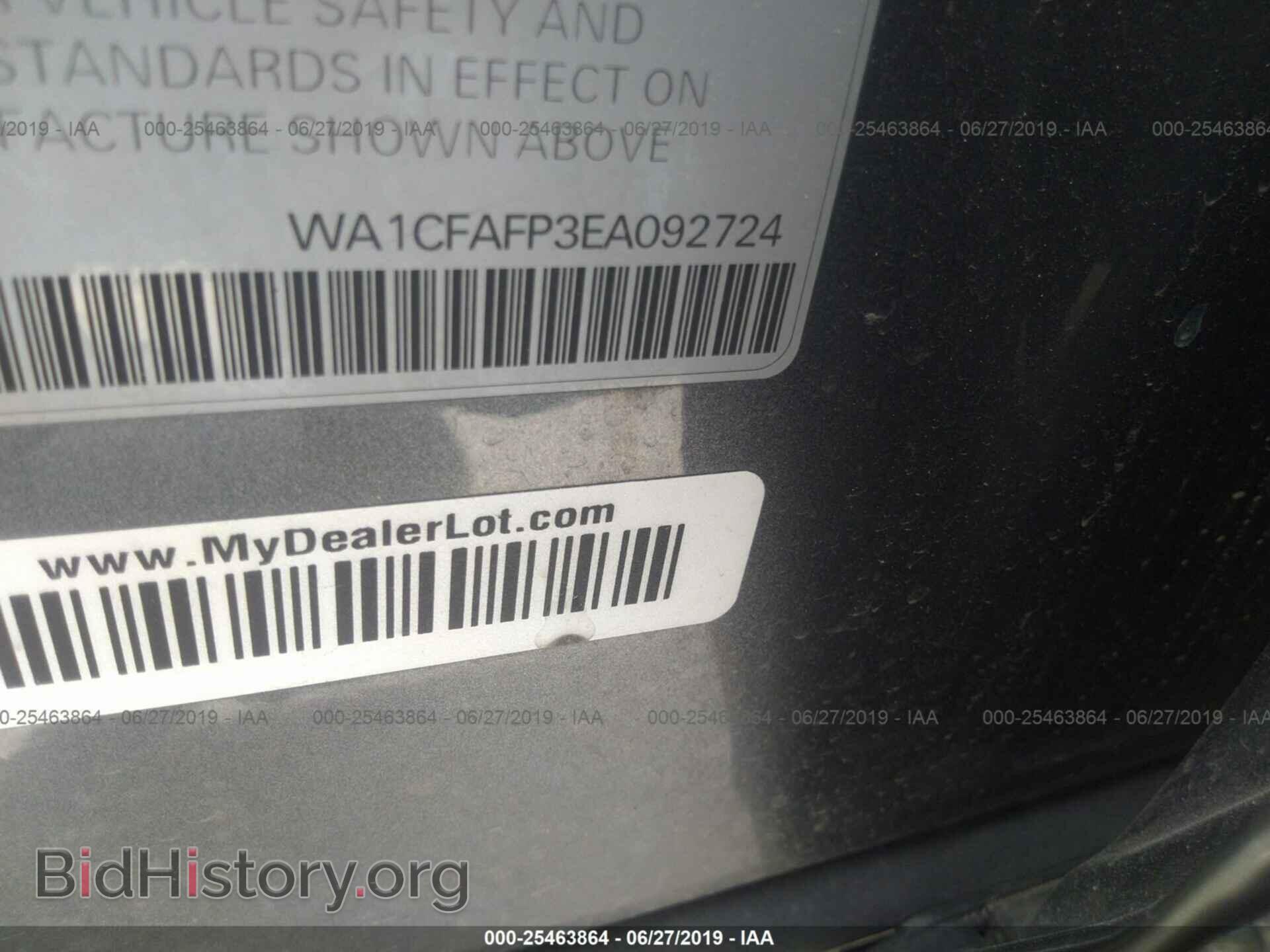 2014 AUDI Q5 - VIN: WA1CFAFP3EA092724 - Photo 9