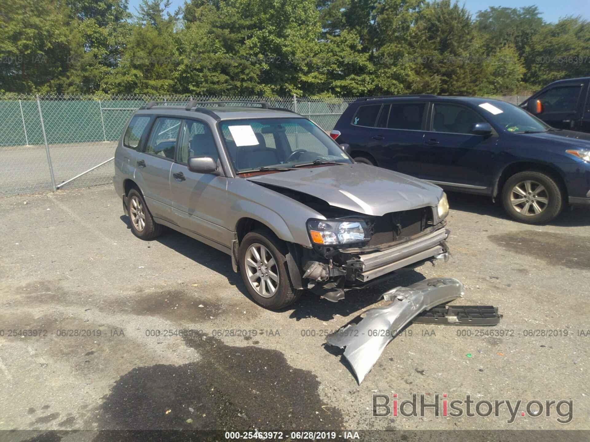 Photo JF1SG656X5H736527 - SUBARU FORESTER 2005