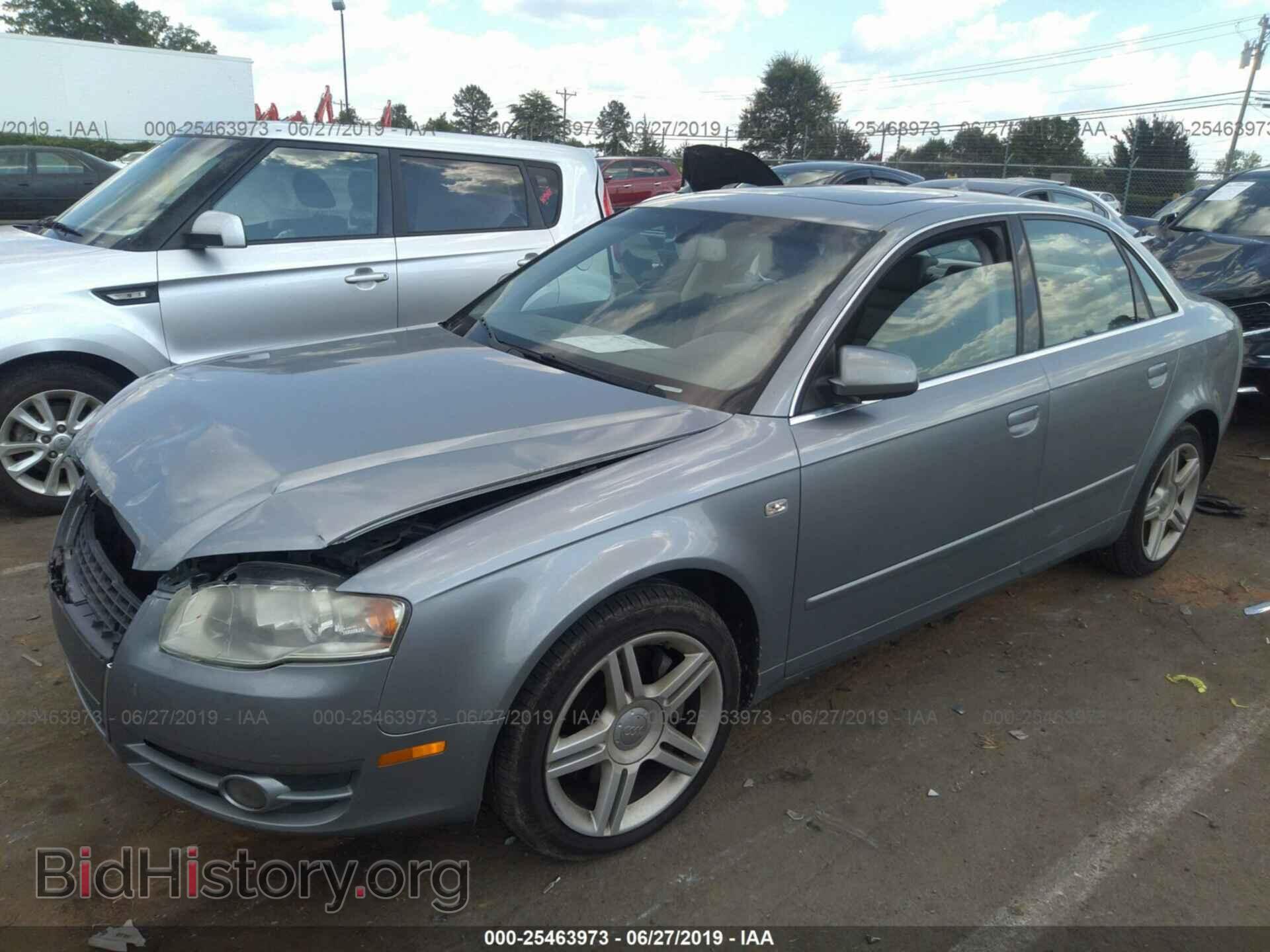 2007 AUDI A4 - VIN: WAUDF78E57A039385 - Фото 2