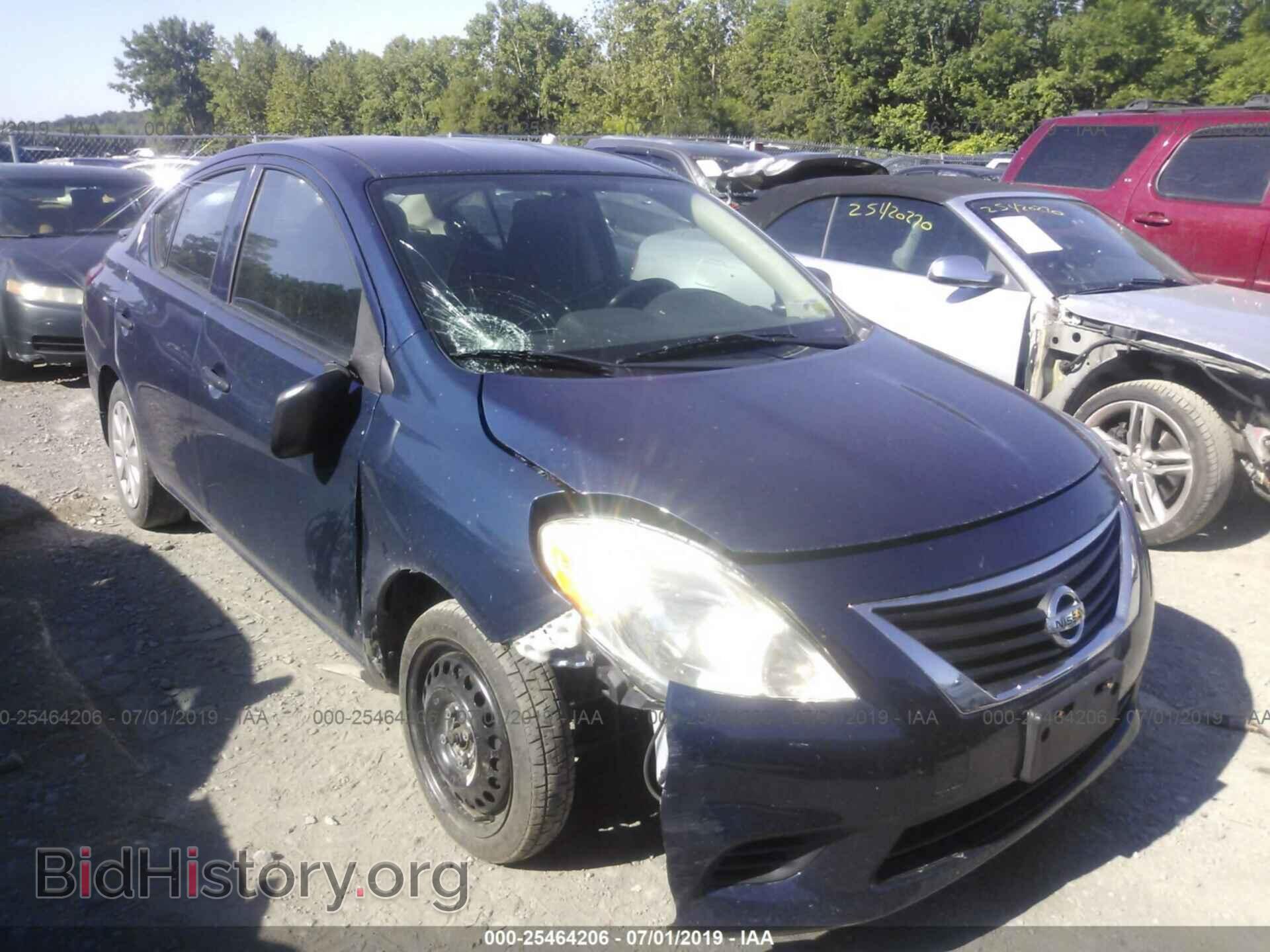 Photo 3N1CN7AP1EL851871 - NISSAN VERSA 2014