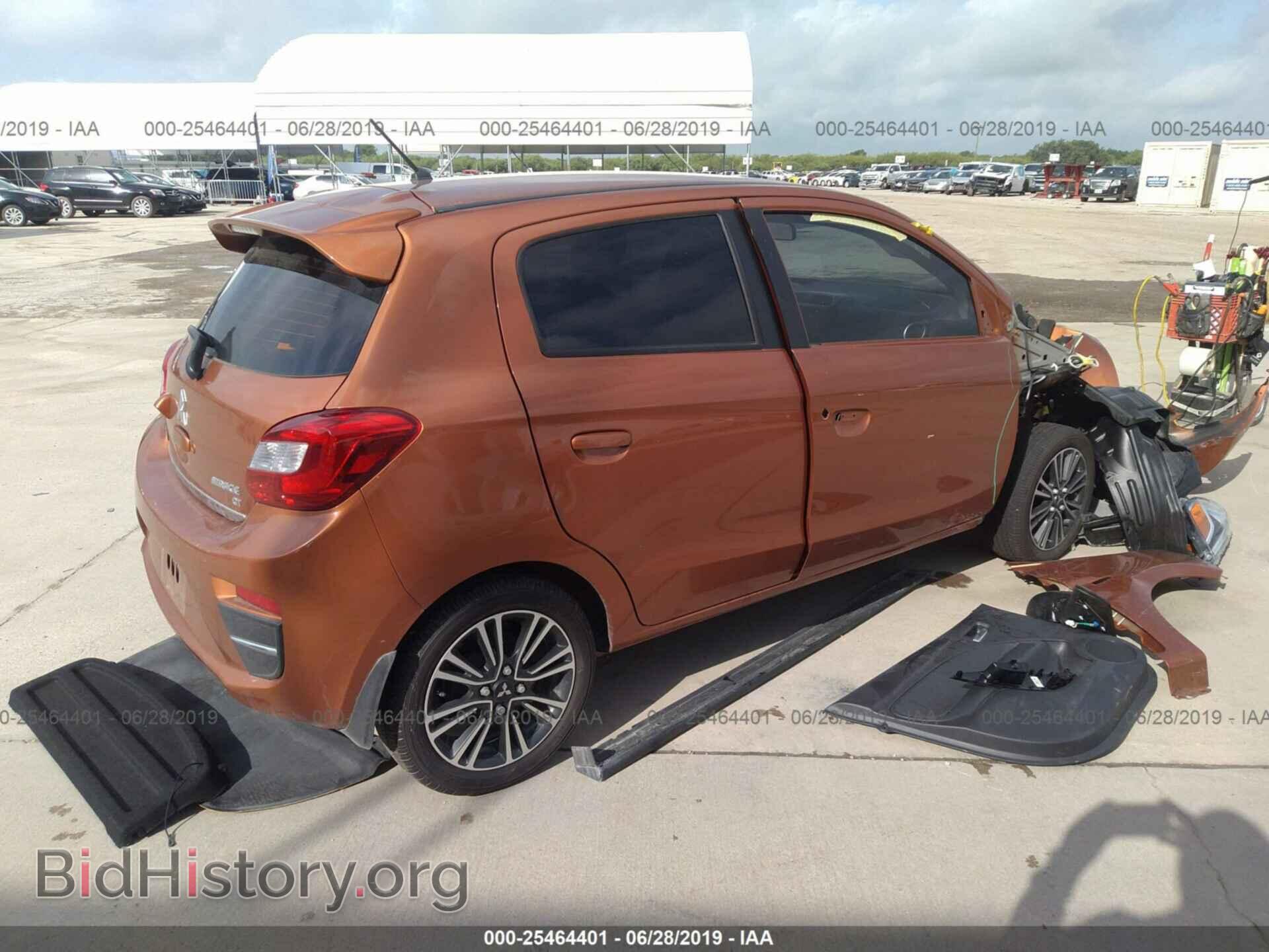 2019 MITSUBISHI MIRAGE - VIN: ML32A5HJ8KH003090 - Фото 4