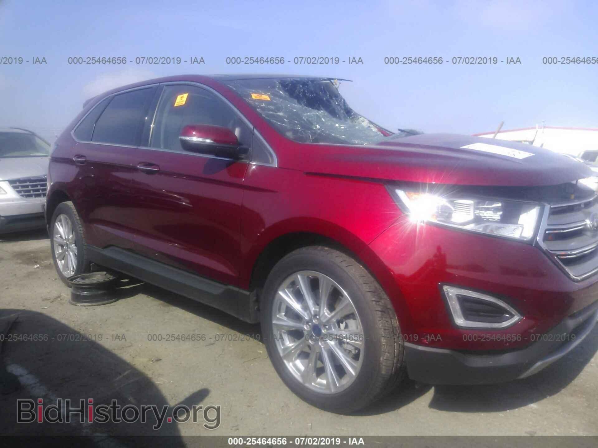 Фотография 2FMPK3K89HBB02190 - FORD EDGE 2017