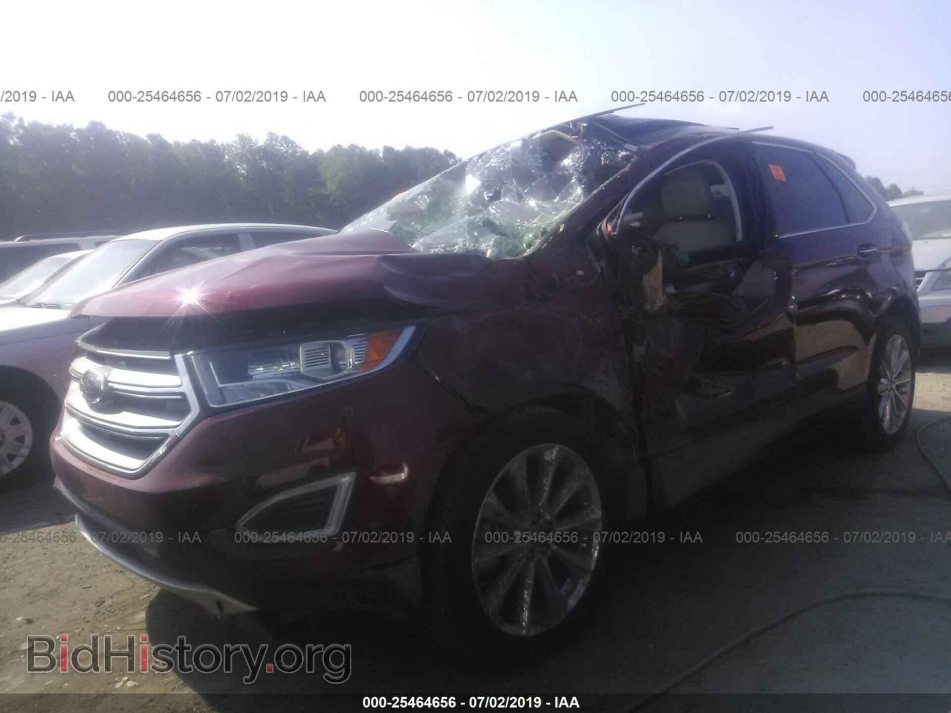 2017 FORD EDGE - VIN: 2FMPK3K89HBB02190 - Фото 2