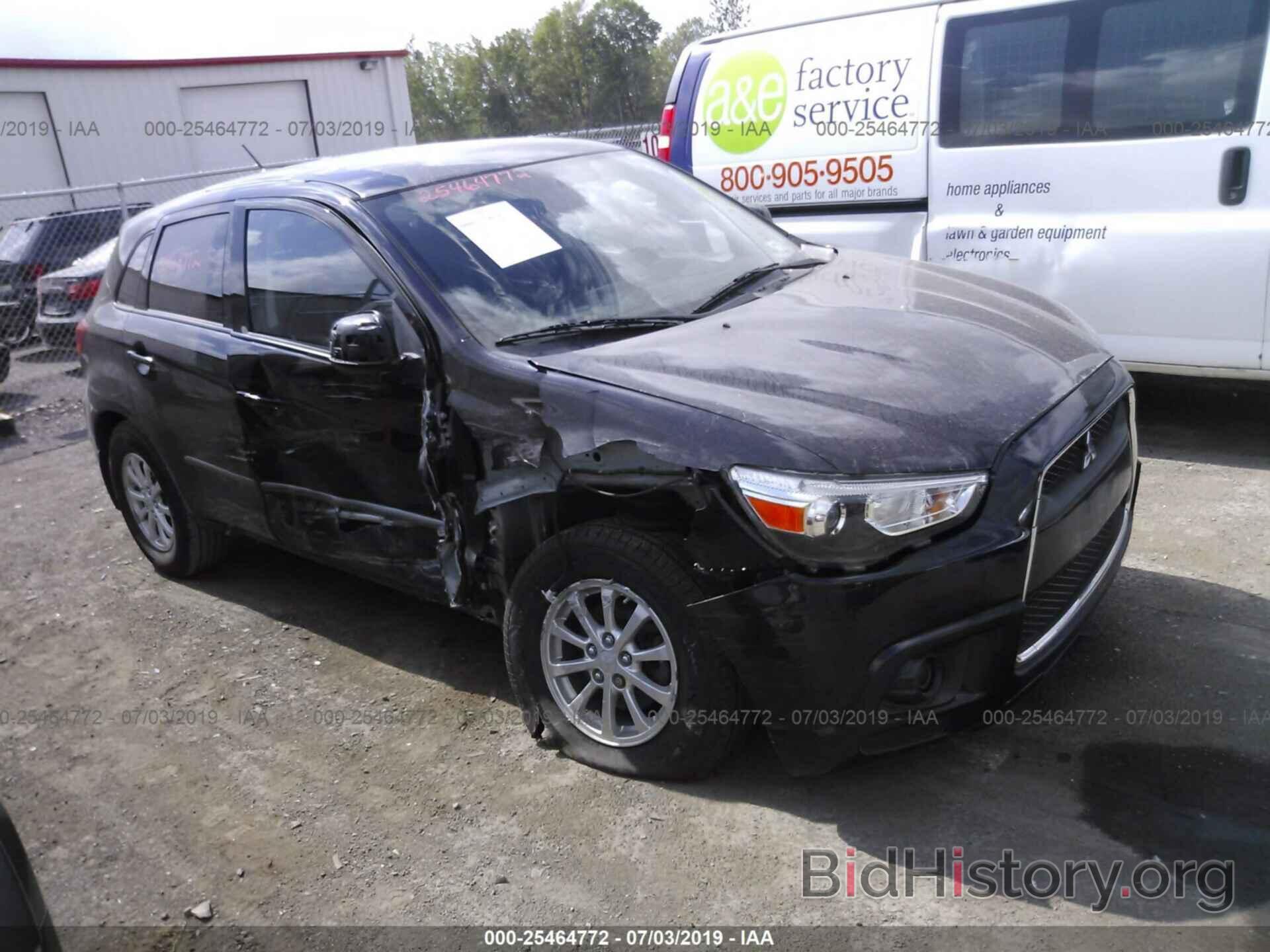 Photo JA4AP3AU7CZ002065 - MITSUBISHI OUTLANDER SPORT 2012