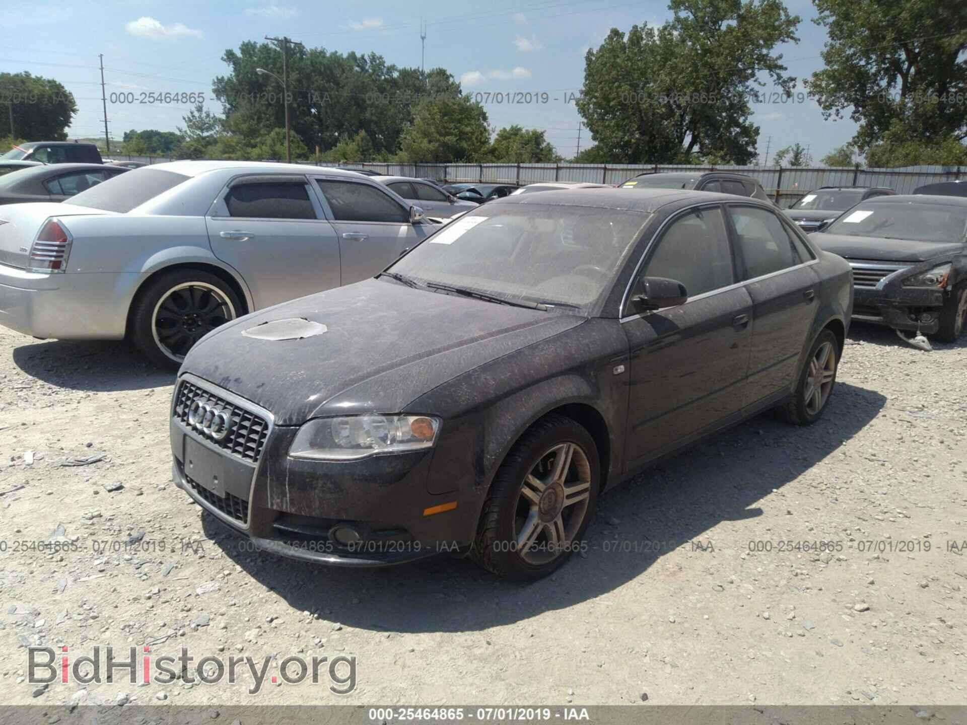 2008 AUDI A4 - VIN: WAUDF78E48A026760 - Фото 2