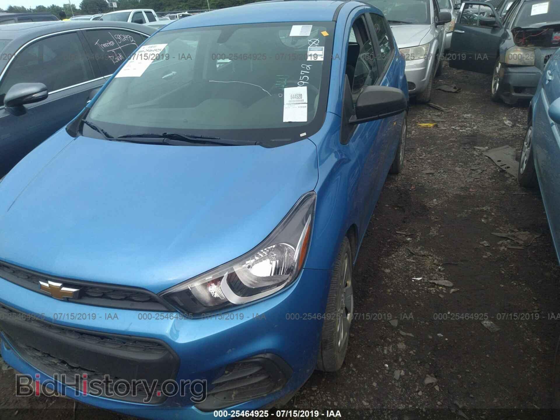 2016 CHEVROLET SPARK - VIN: KL8CA6SA9GC619572 - Фото 2