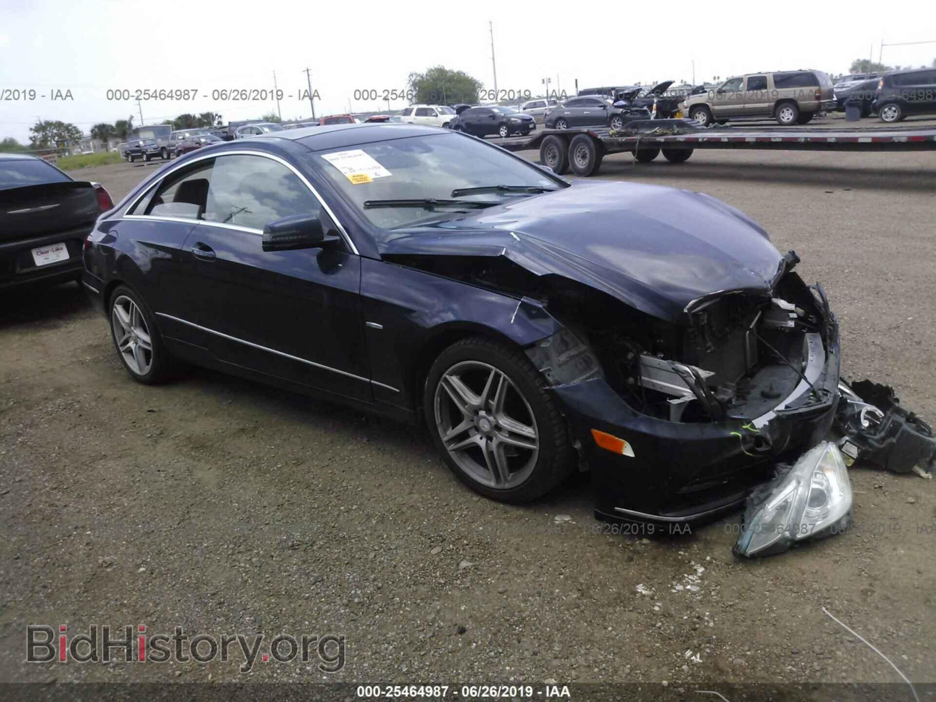 Photo WDDKJ5KB6CF173112 - MERCEDES-BENZ E 2012