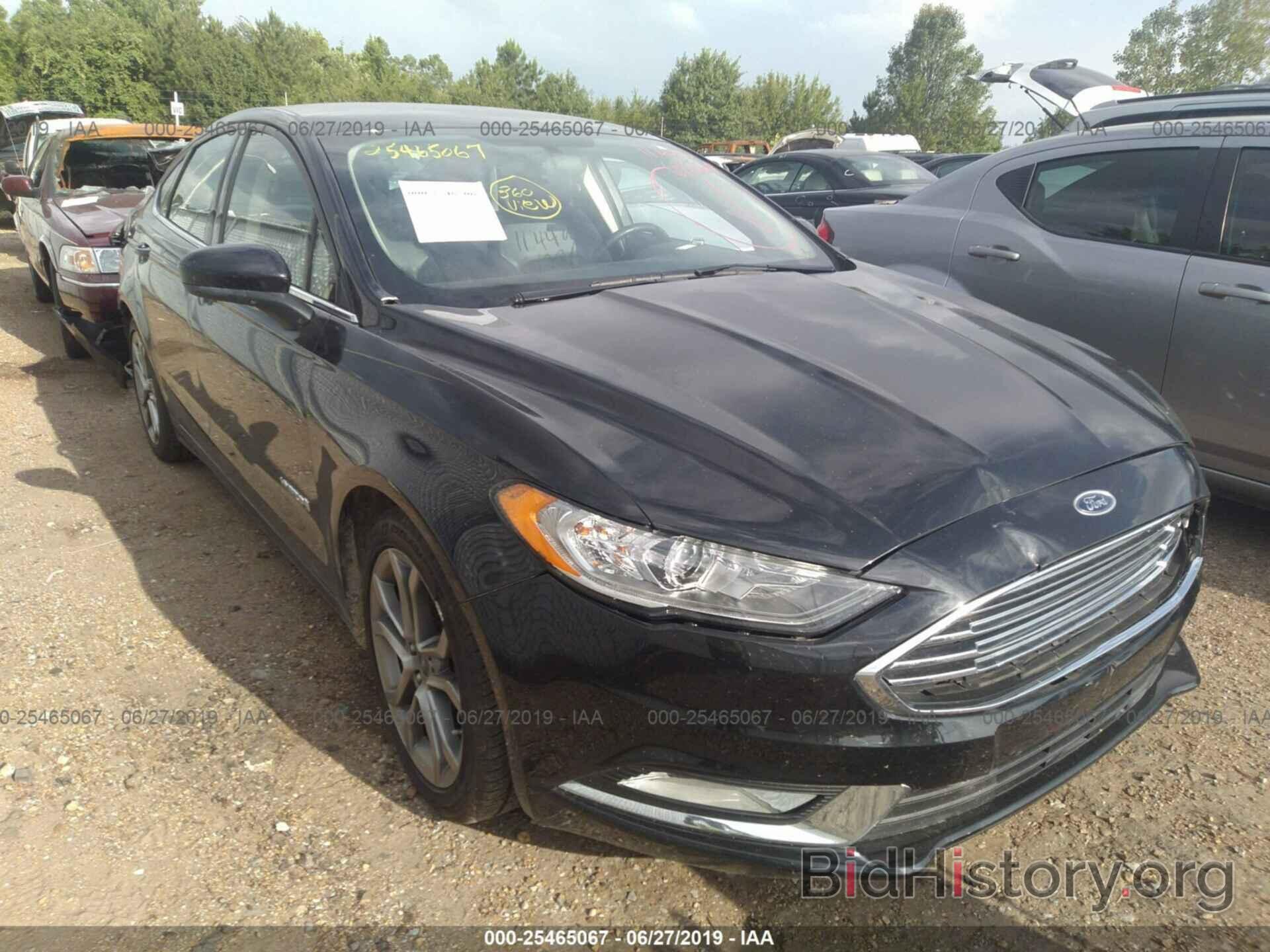 Photo 3FA6P0LU5HR182963 - FORD FUSION 2017