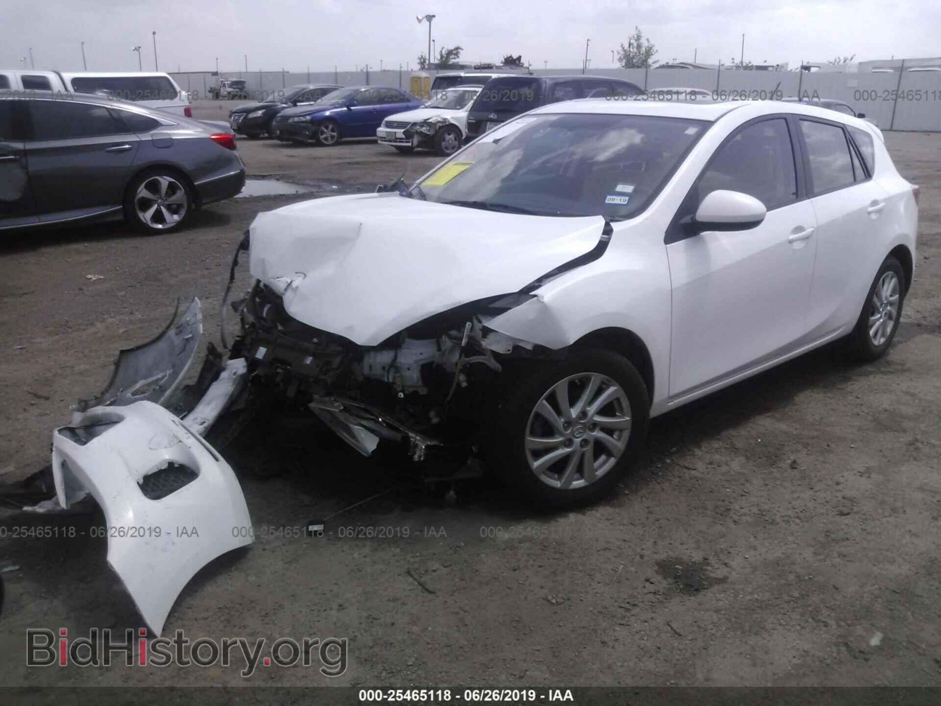 2012 MAZDA 3 - VIN: JM1BL1M71C1653237 - Фото 2
