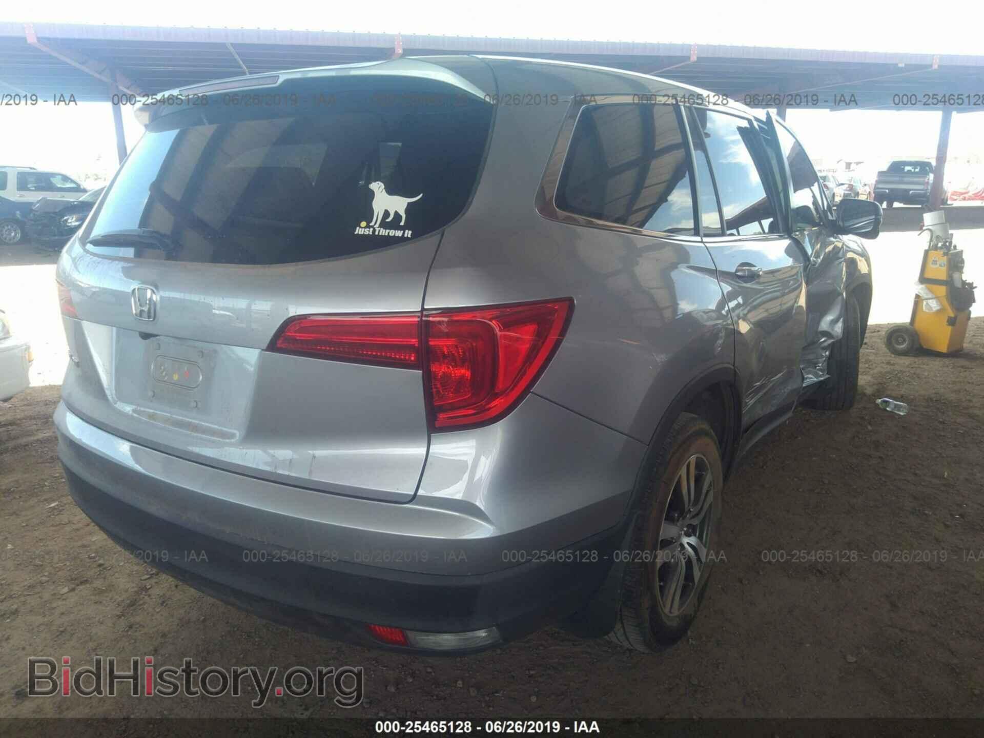 2016 HONDA PILOT - VIN: 5FNYF5H67GB042832 - Фото 4