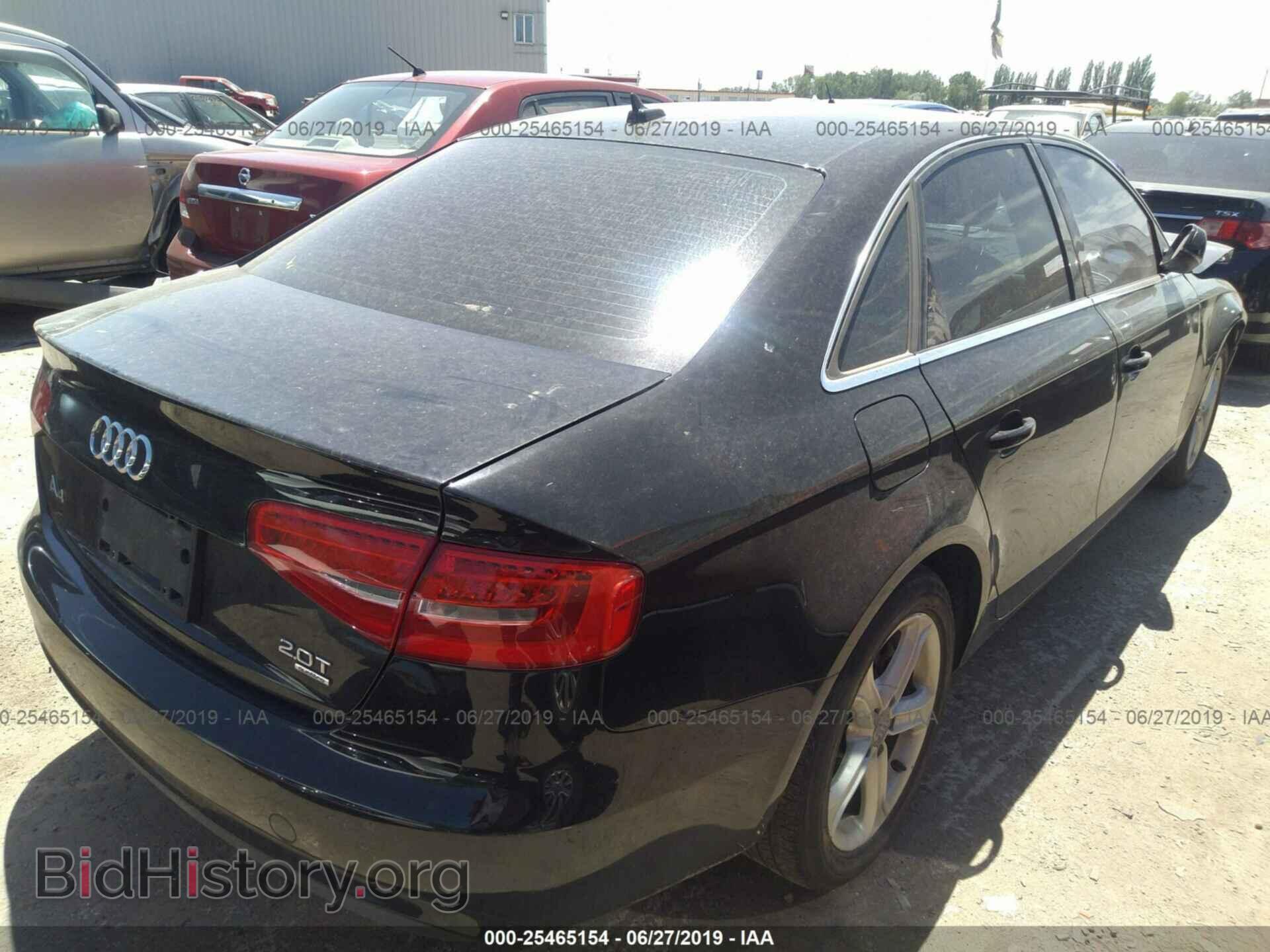 2013 AUDI A4 - VIN: WAUBFAFL6DN050390 - Фото 4