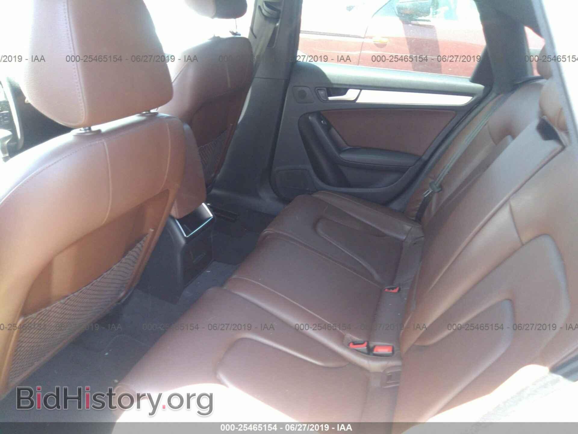 2013 AUDI A4 - VIN: WAUBFAFL6DN050390 - Фото 8