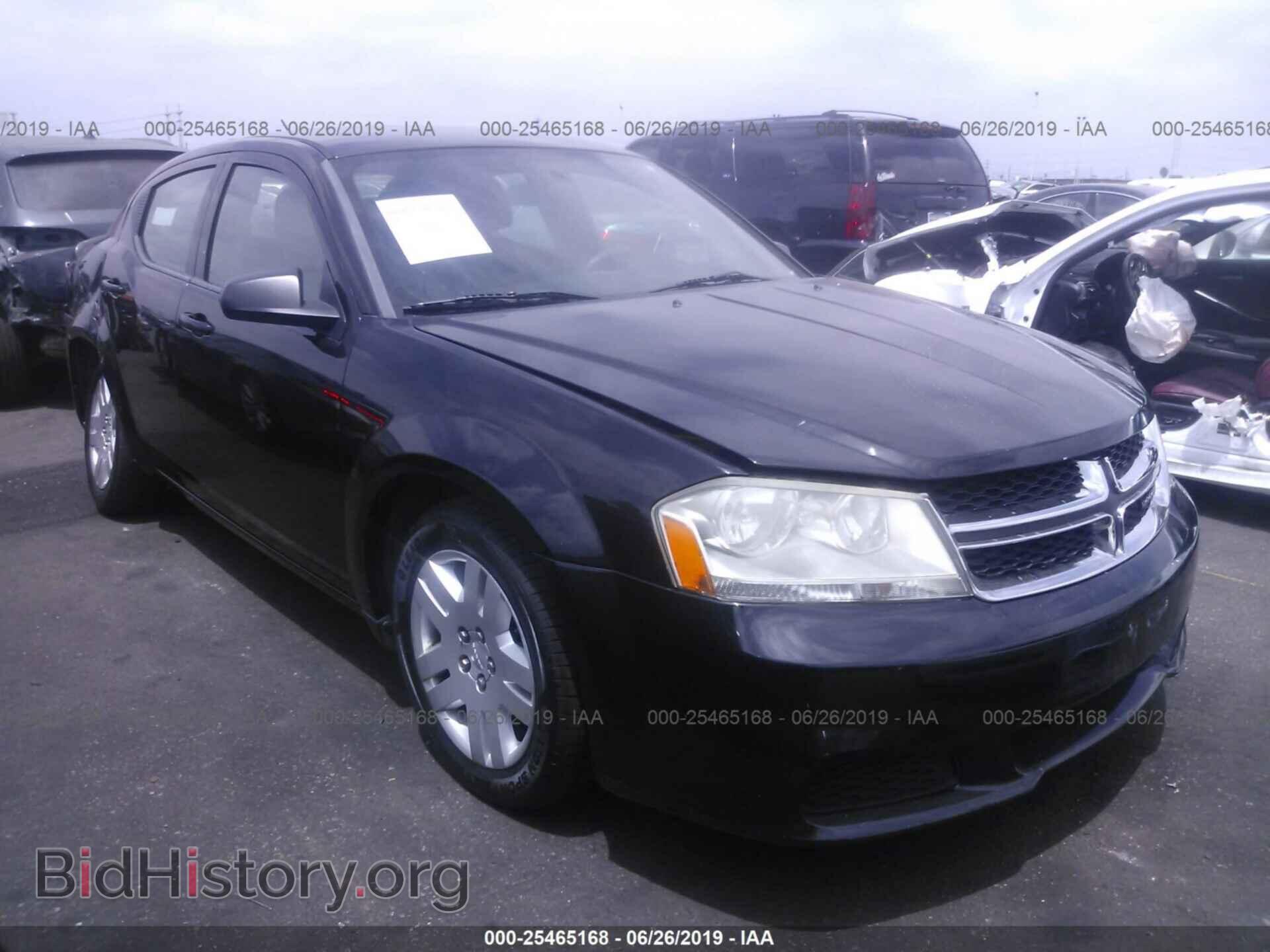 Фотография 1C3CDZAB0CN310747 - DODGE AVENGER 2012