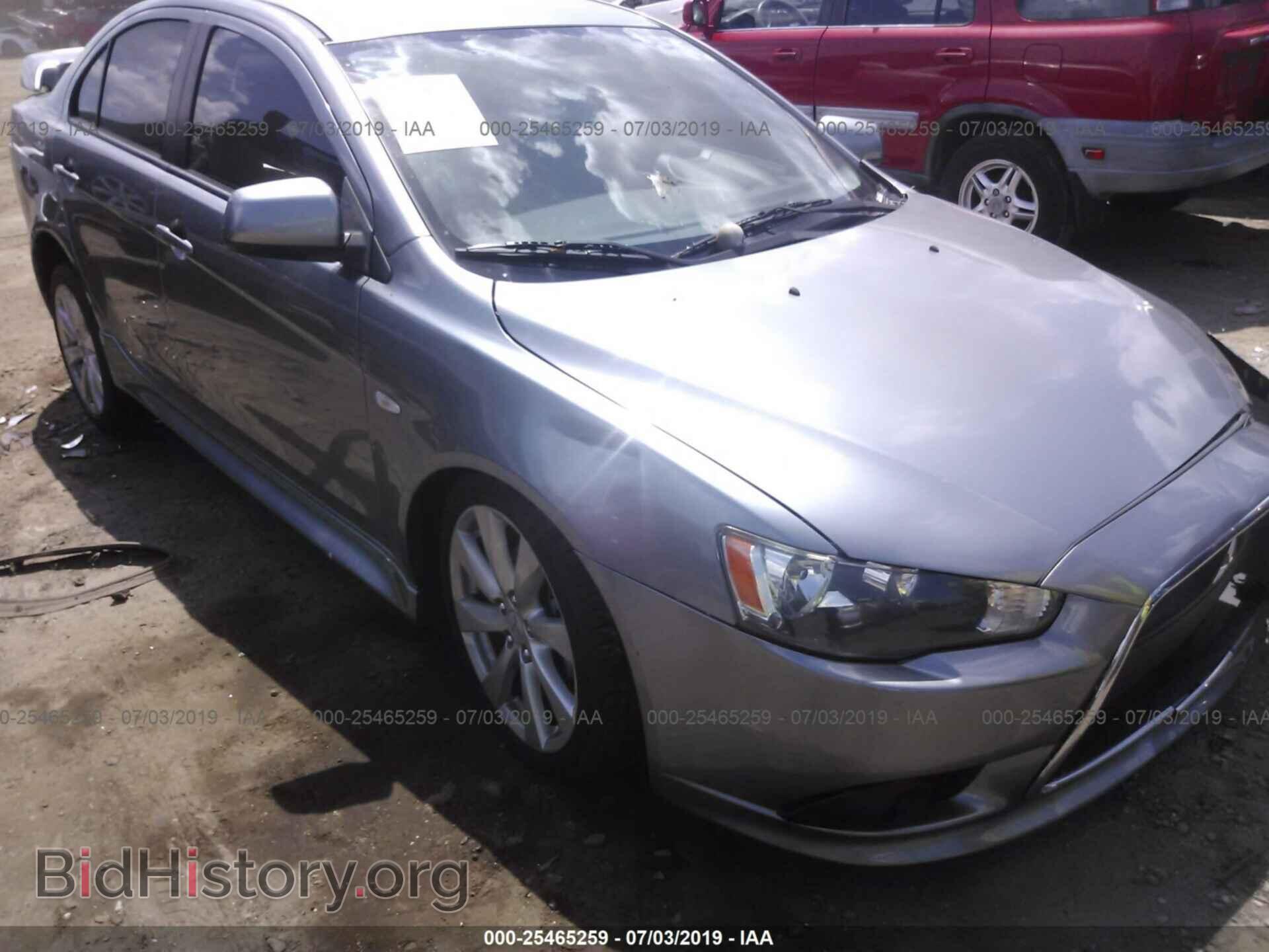 Photo JA32U8FW4CU018567 - MITSUBISHI LANCER 2012