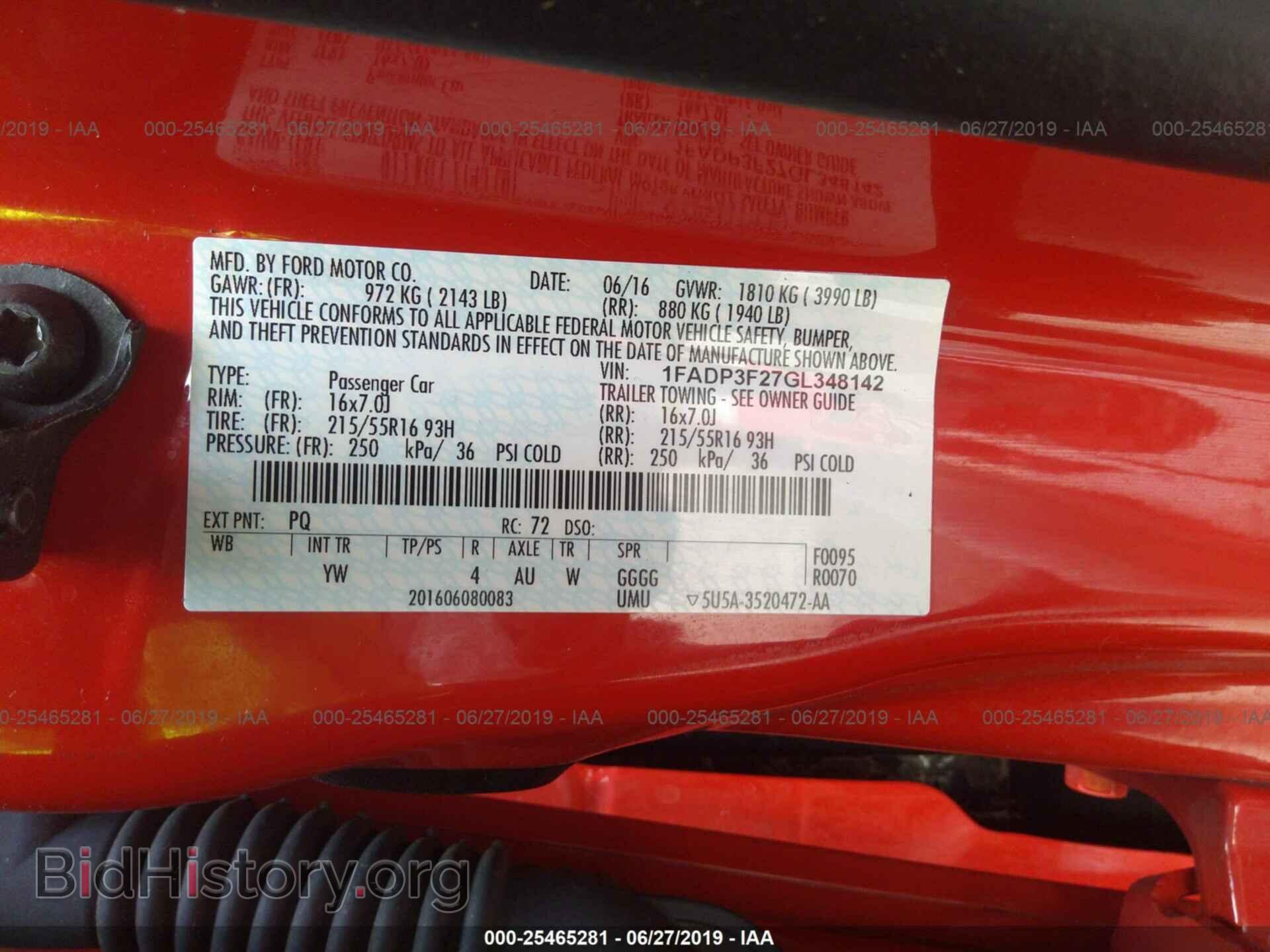 2016 FORD FOCUS - VIN: 1FADP3F27GL348142 - Photo 9