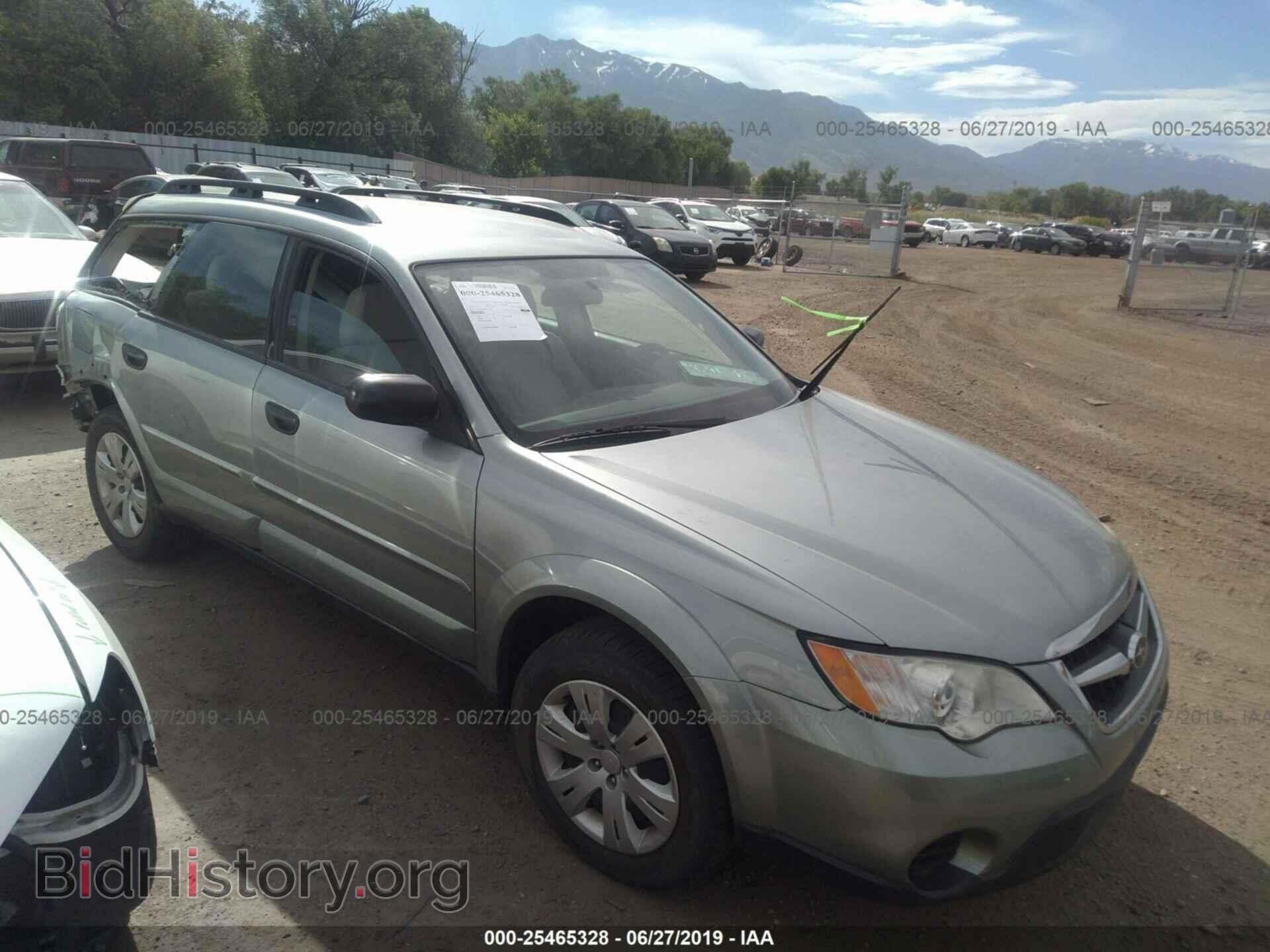 Photo 4S4BP60CX97328107 - SUBARU OUTBACK 2009