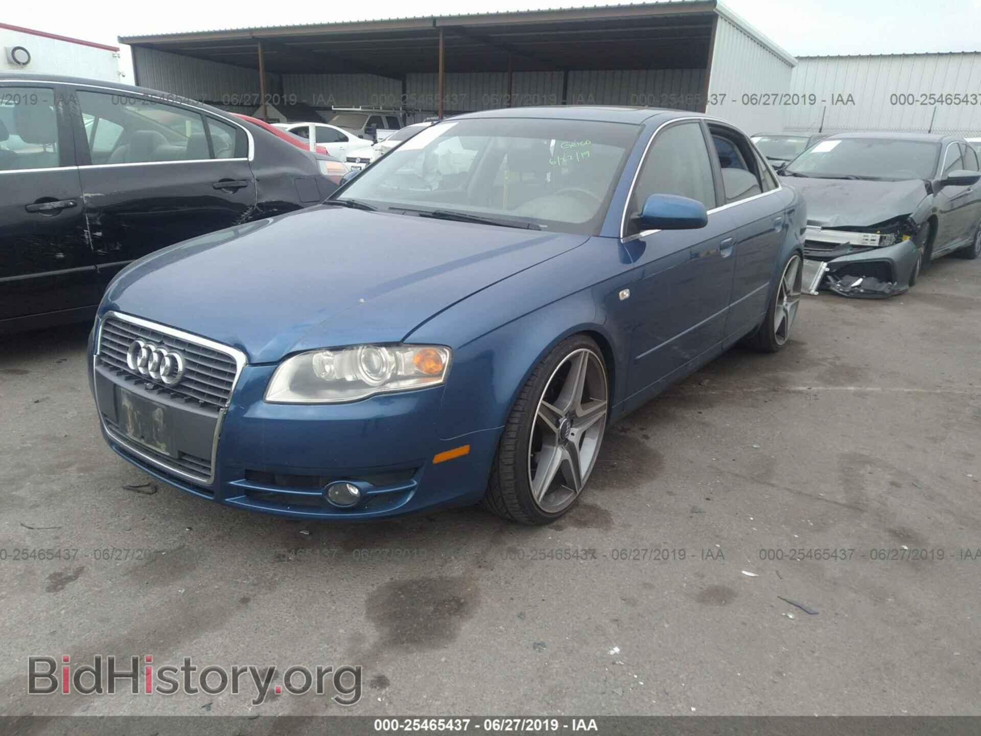 2007 AUDI A4 - VIN: WAUAF78E47A064006 - Фото 2