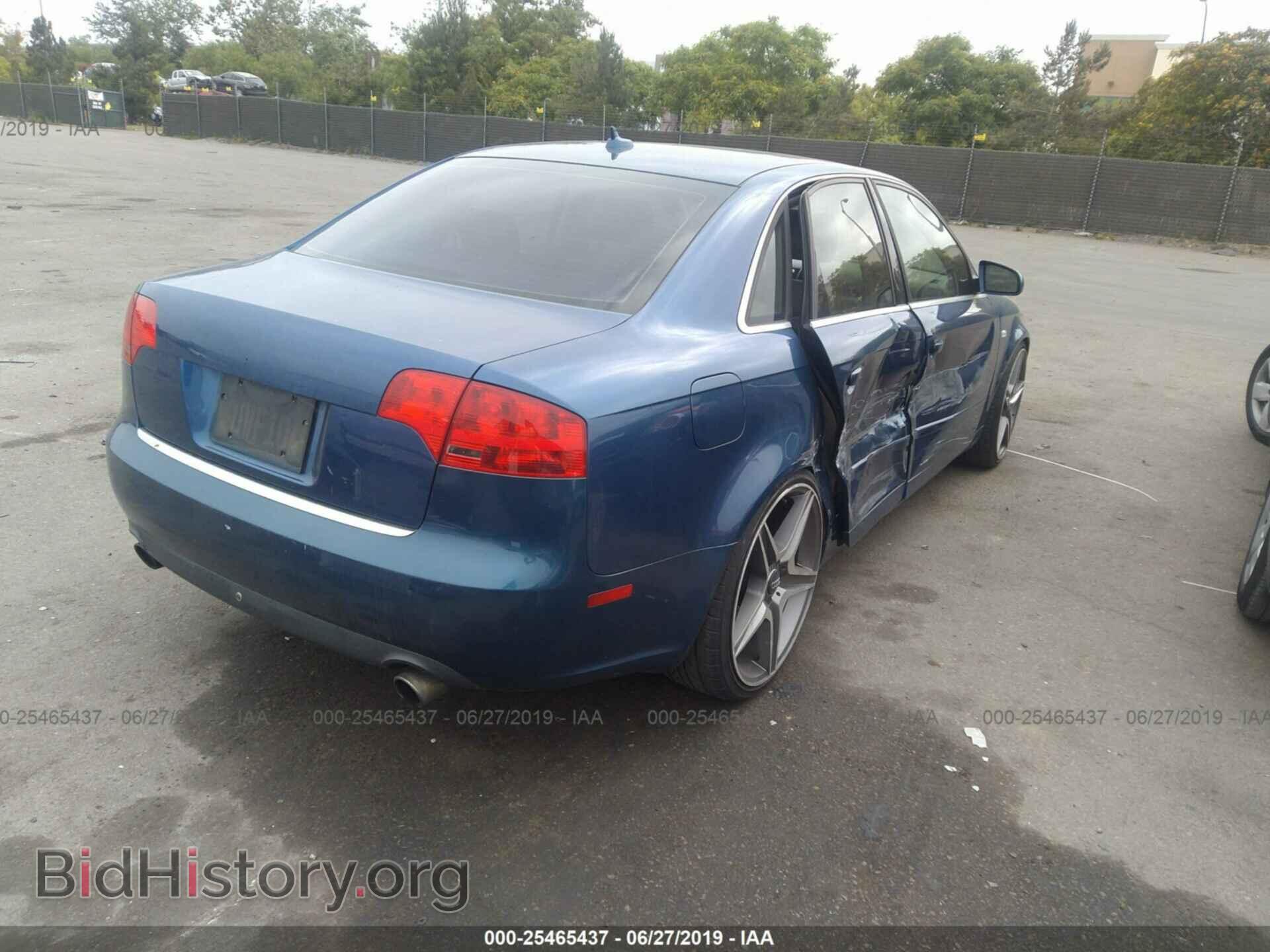 2007 AUDI A4 - VIN: WAUAF78E47A064006 - Фото 4