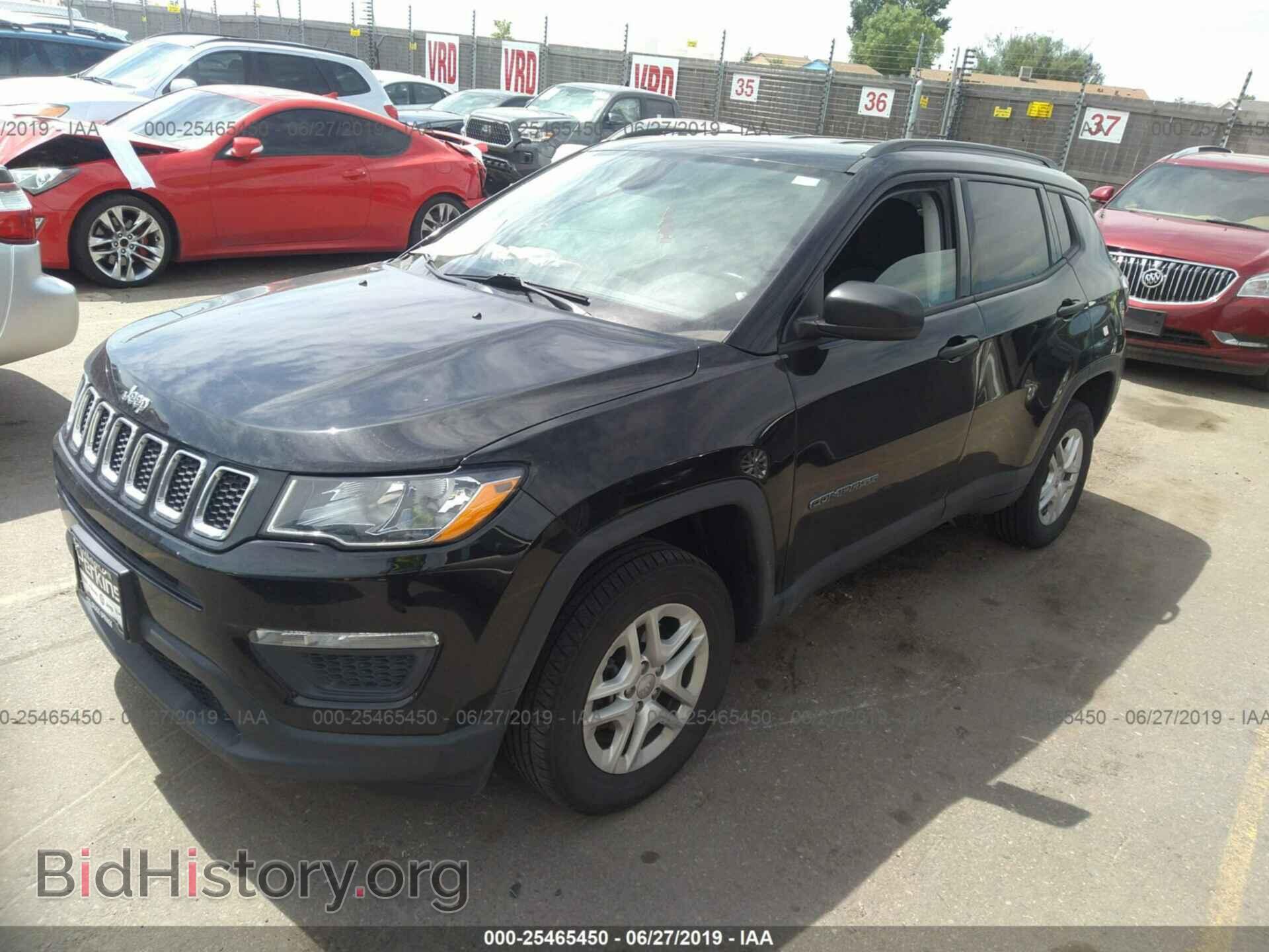 2018 JEEP COMPASS - VIN: 3C4NJDAB5JT135229 - Фото 2