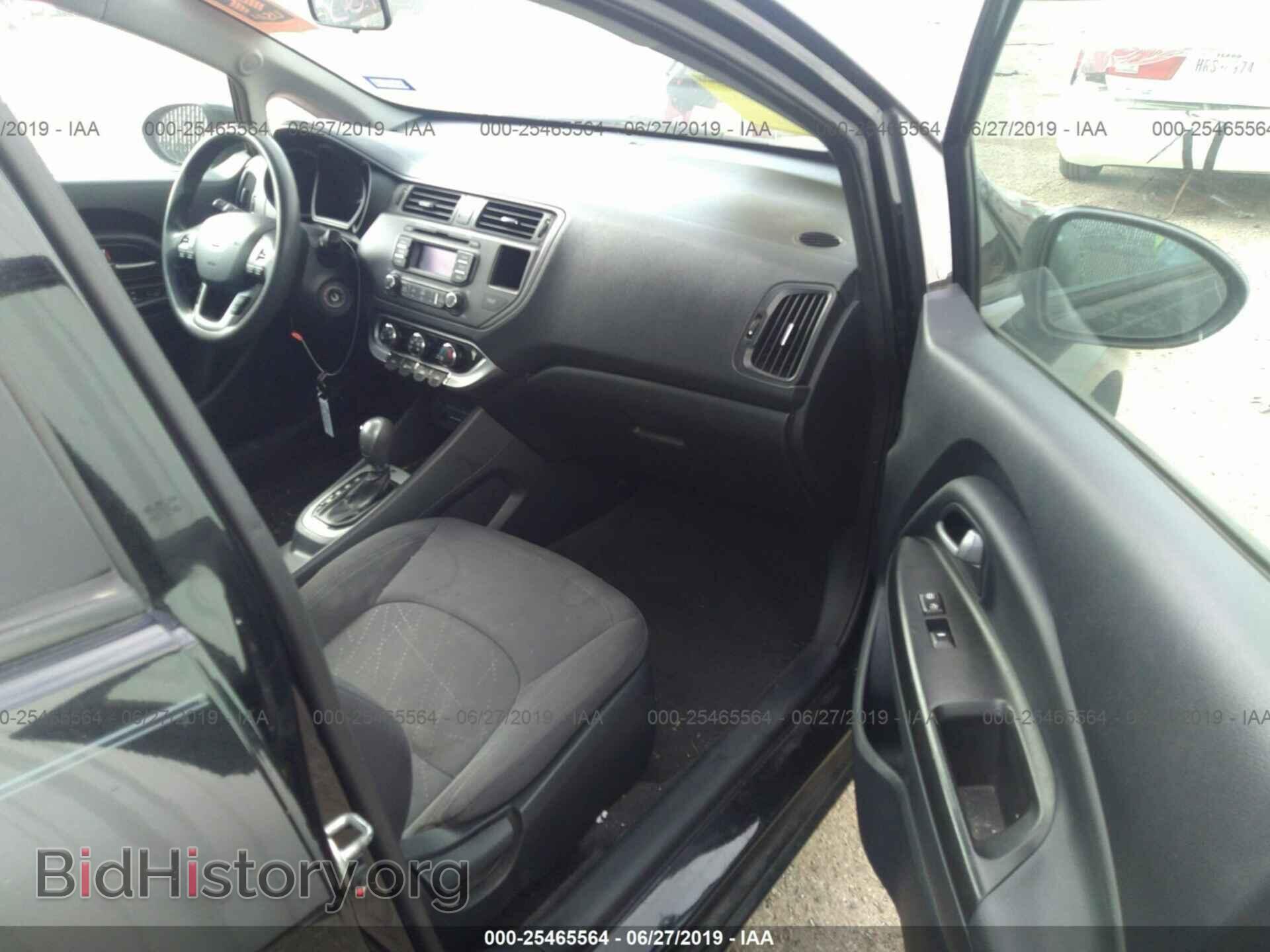 2013 KIA RIO - VIN: KNADN4A39D6209384 - Фото 5